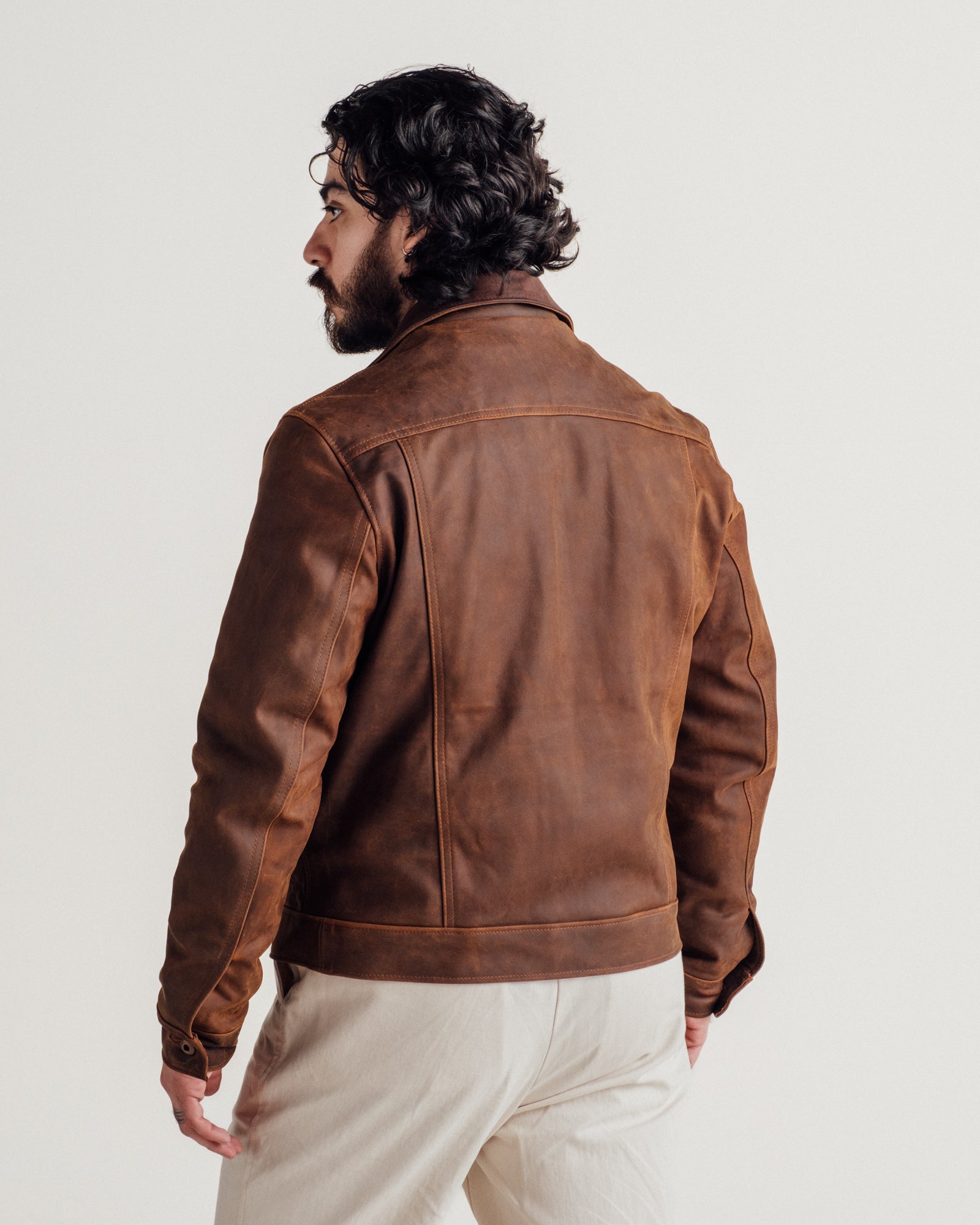 538 | Semi Nubuck Cowhide Rancher Jacket – Schott N.Y.C.
