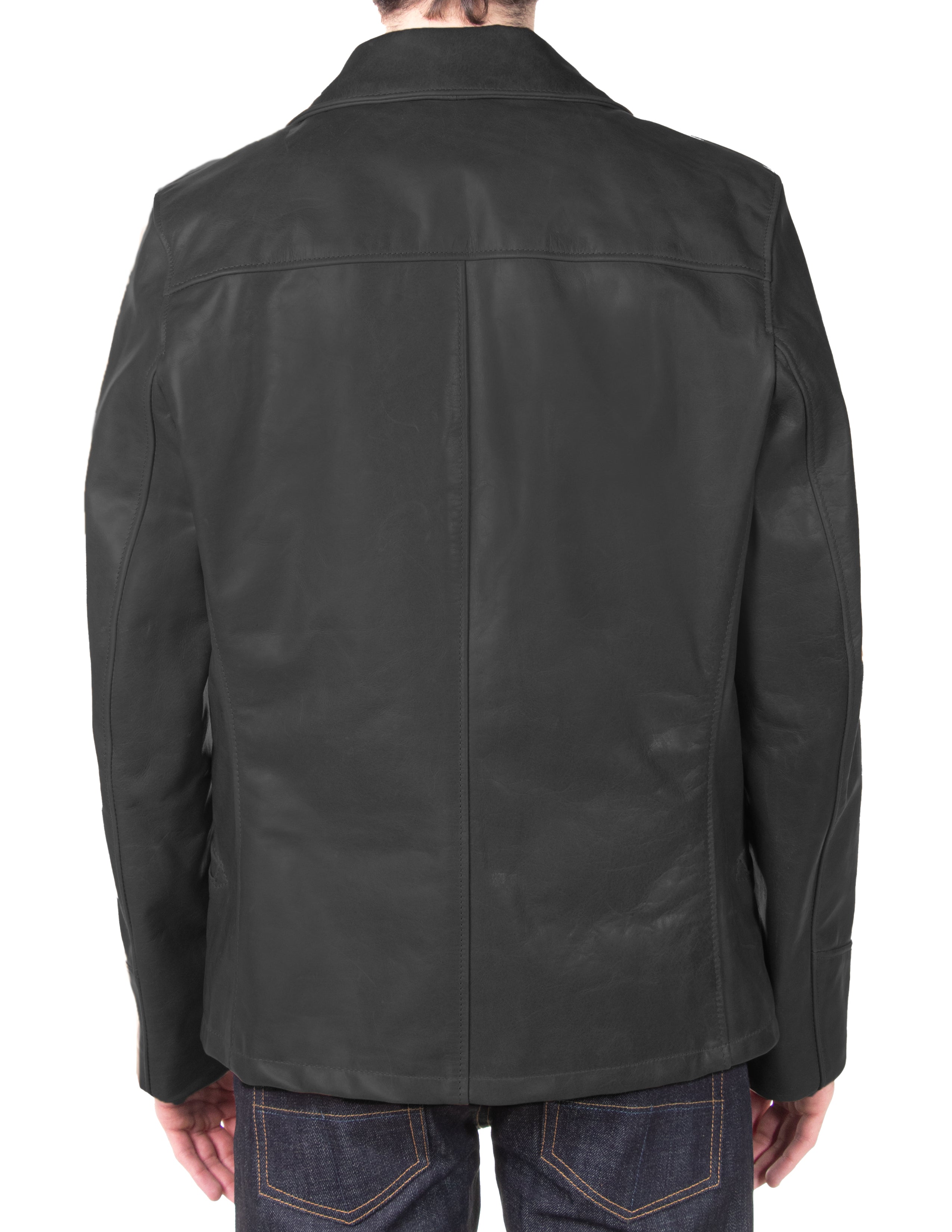 544 - Cowhide Hip Length Car Coat – Schott N.Y.C.