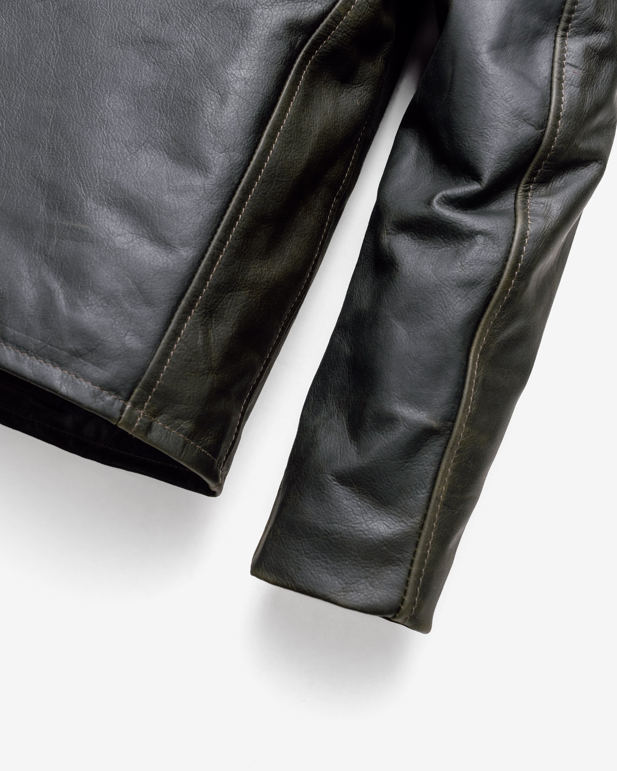 555 | Waxy Pullup Cowhide Weekender Jacket – Schott N.Y.C.