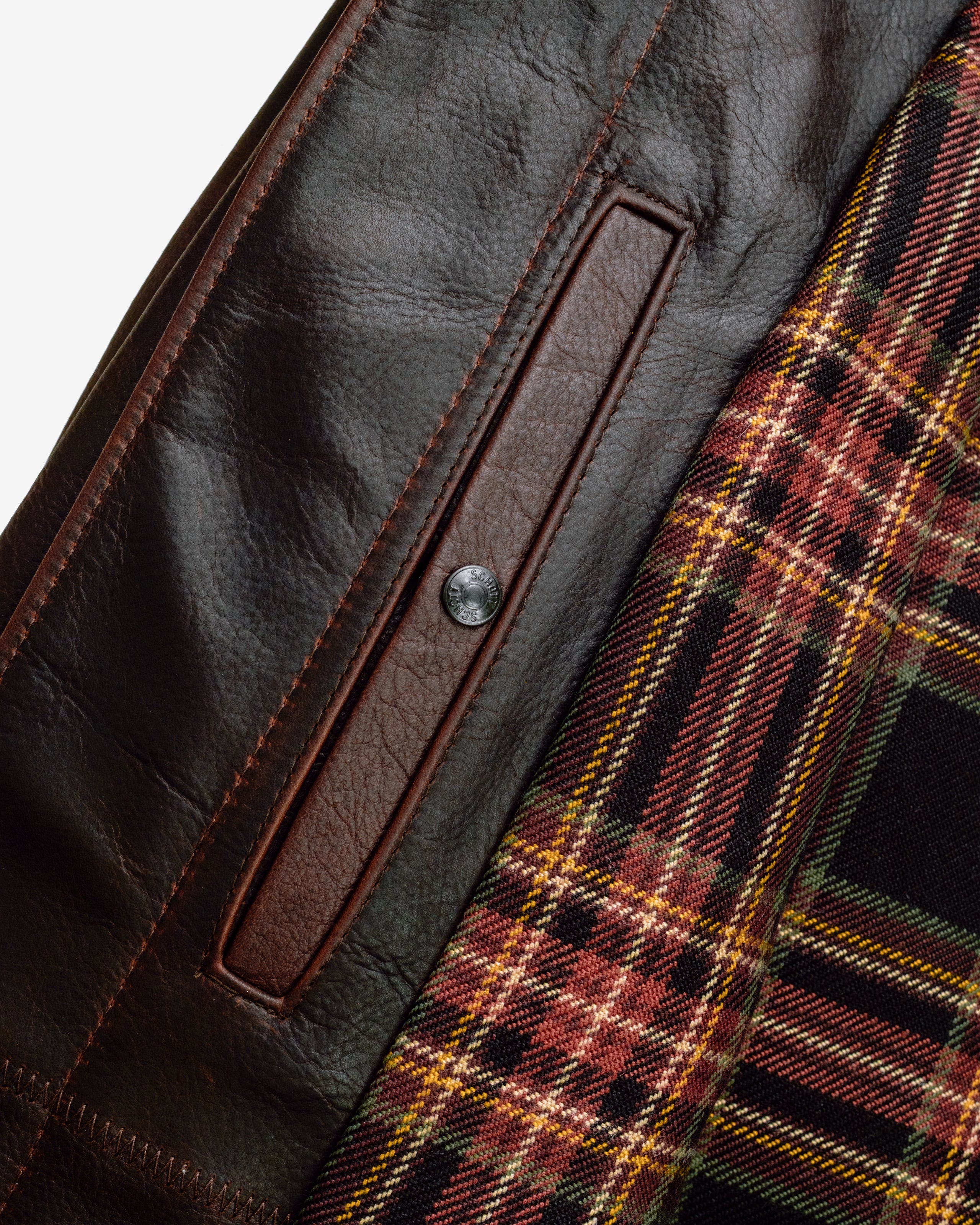 557 | Waxy Pullup Cowhide Delivery Jacket – Schott N.Y.C.