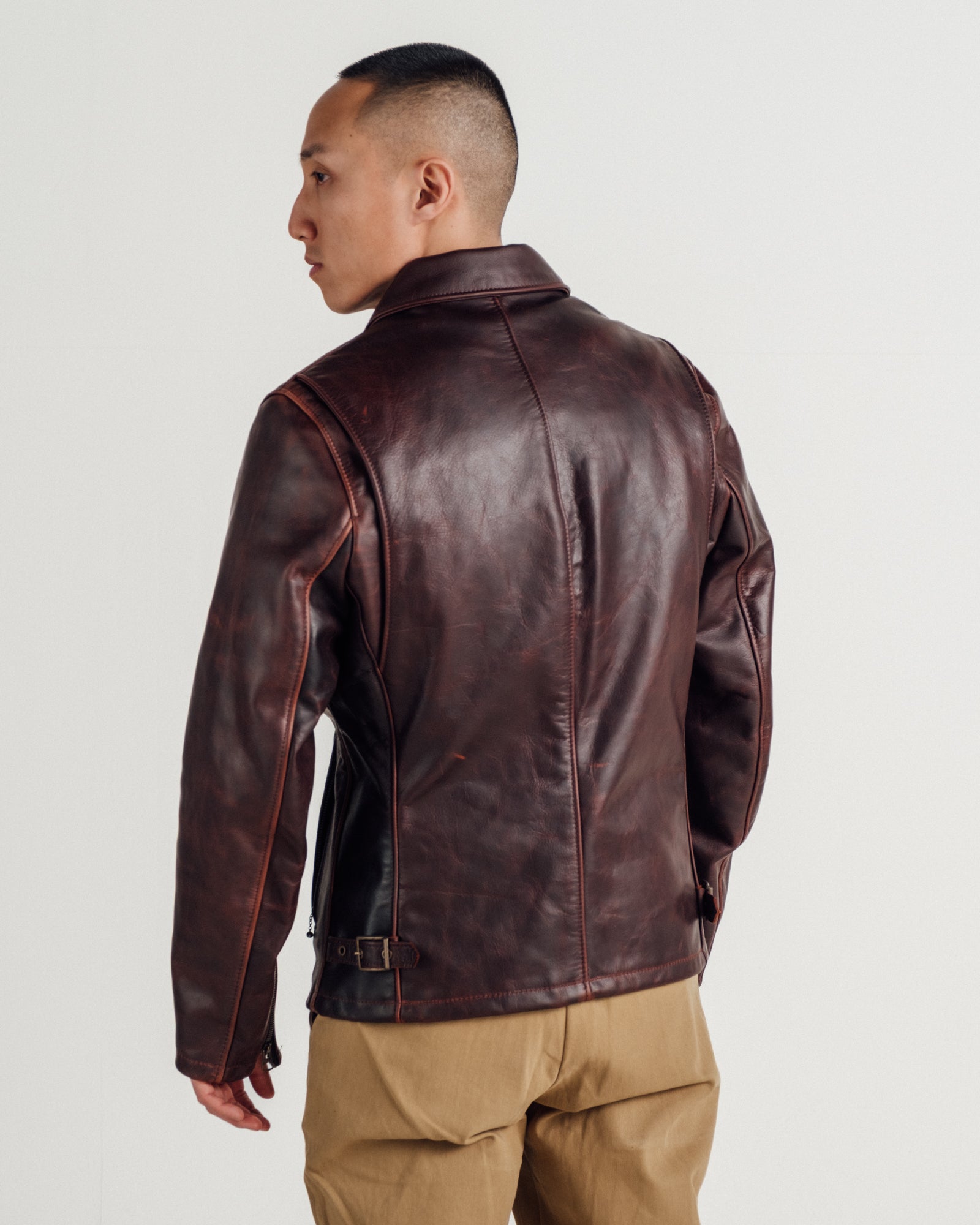557 | Waxy Pullup Cowhide Delivery Jacket – Schott N.Y.C.