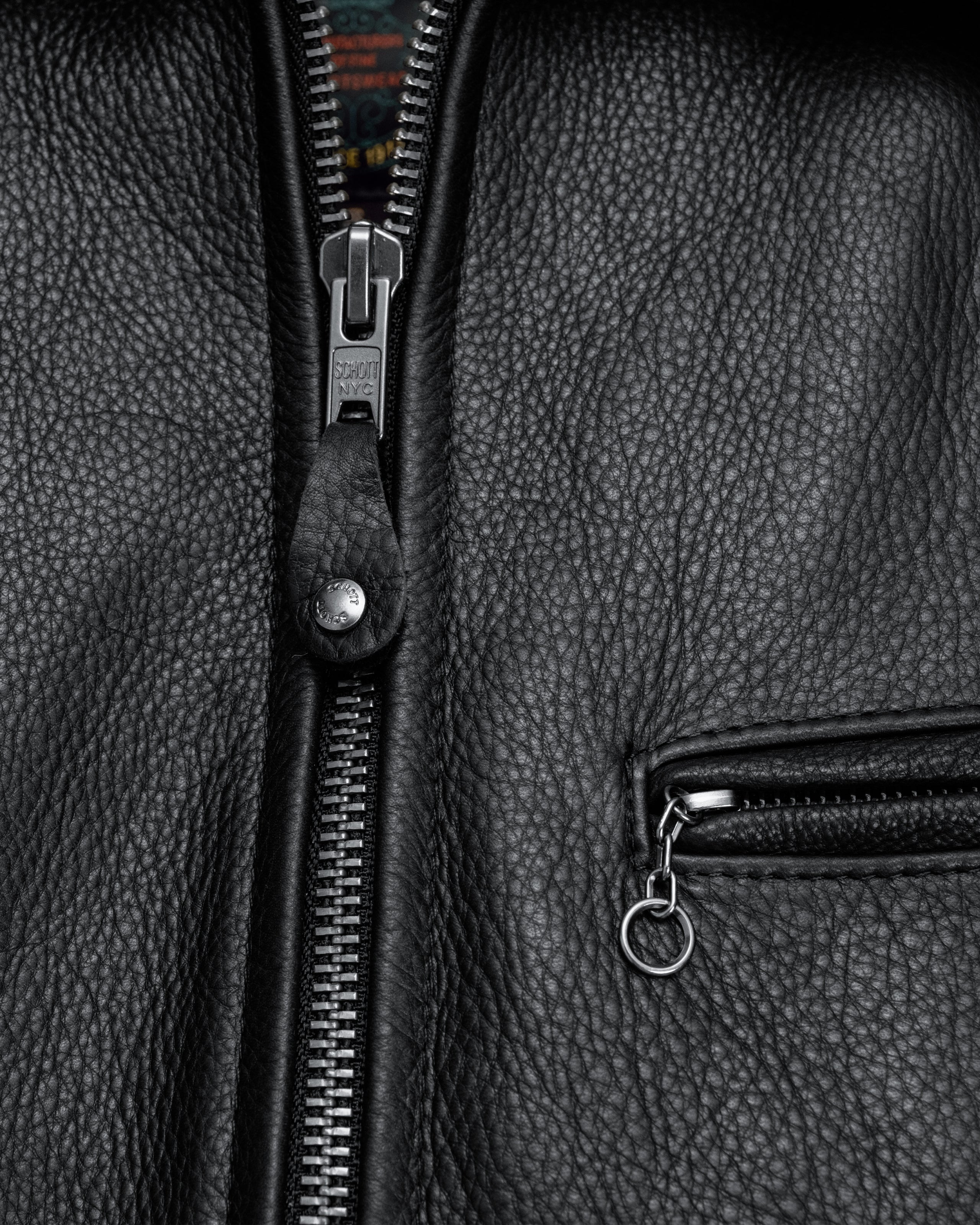 562 | Natural Pebbled Cowhide Jacket – Schott N.Y.C.