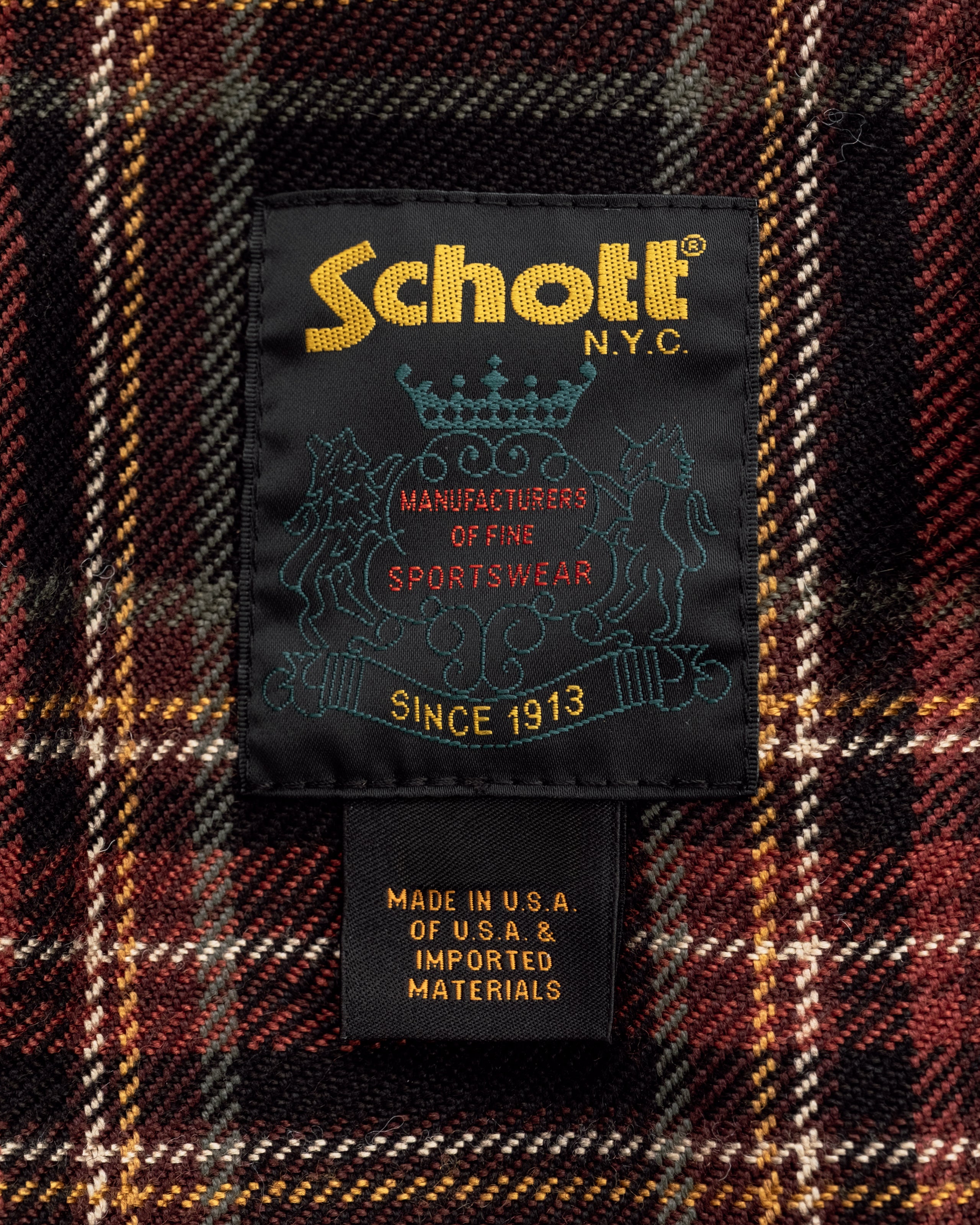 562 | Natural Pebbled Cowhide Jacket – Schott N.Y.C.