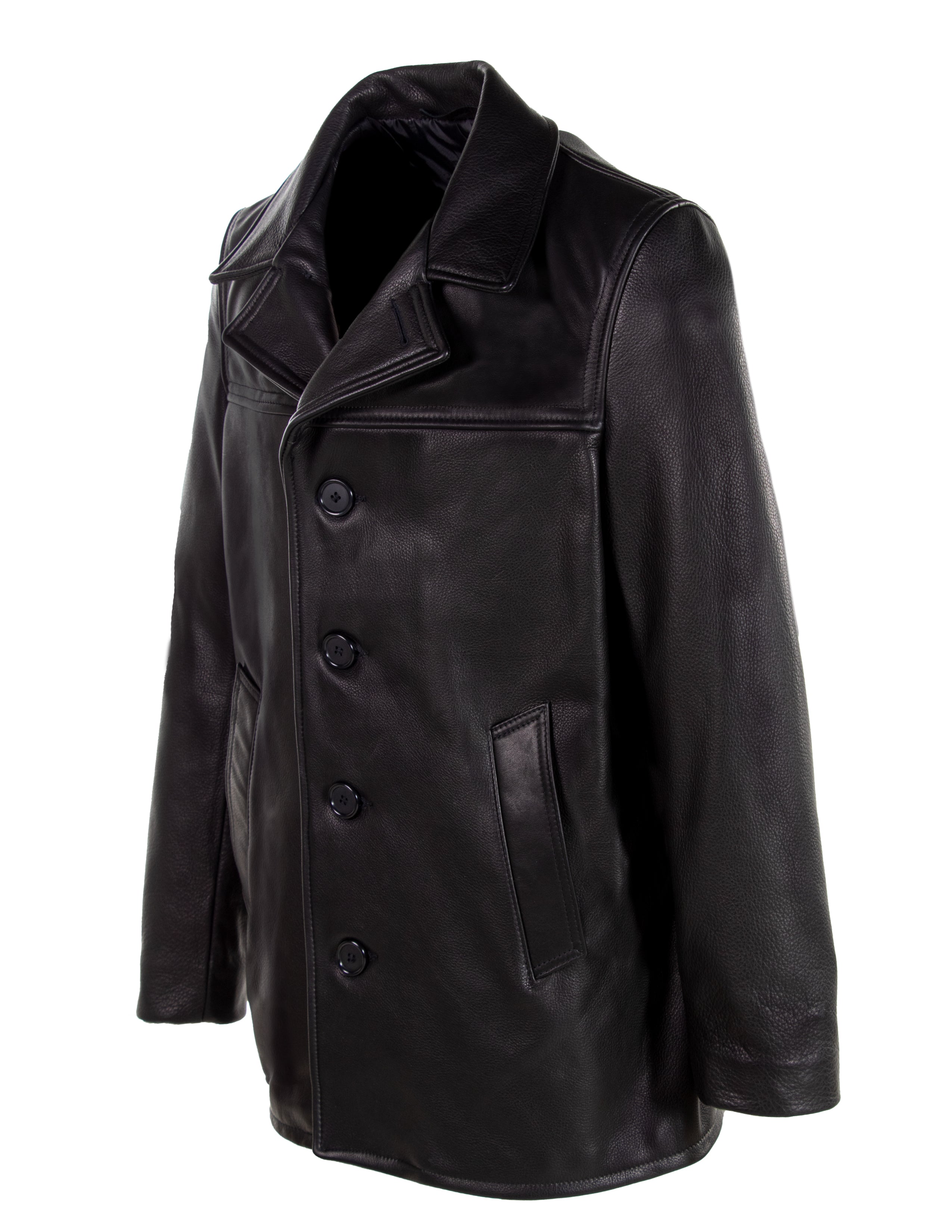 564 | Pebbled Cowhide Car Coat – Schott N.Y.C.