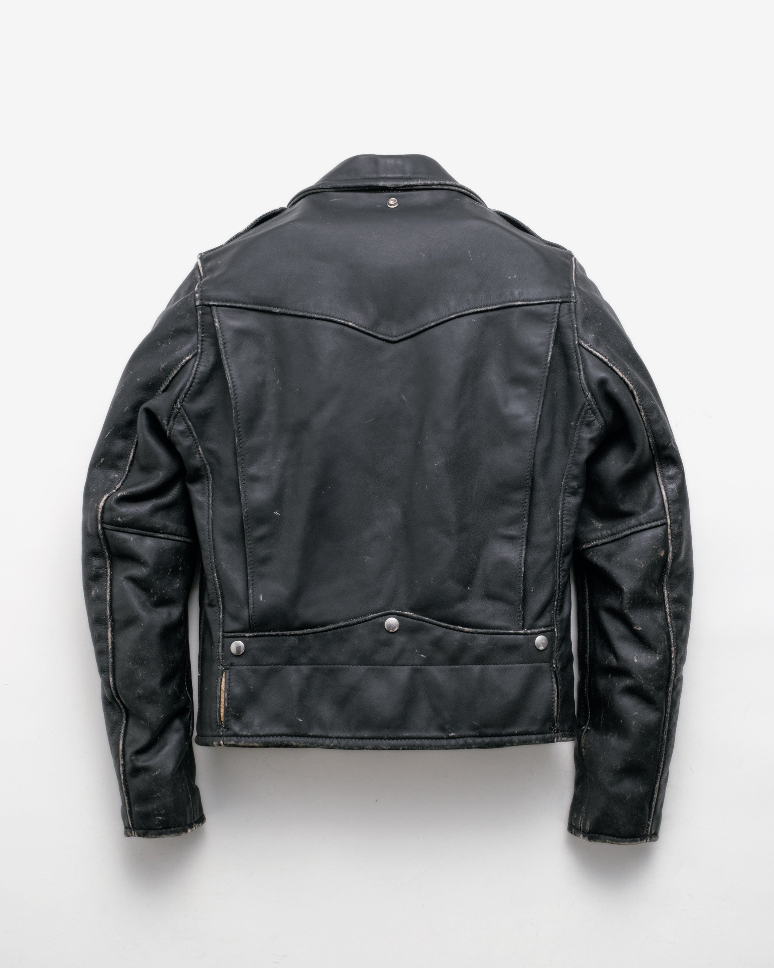 ★うい☆試着のみ★5950 LOSDOD LEATHER BLACK sacai-Leather-Blouson-Black-2.