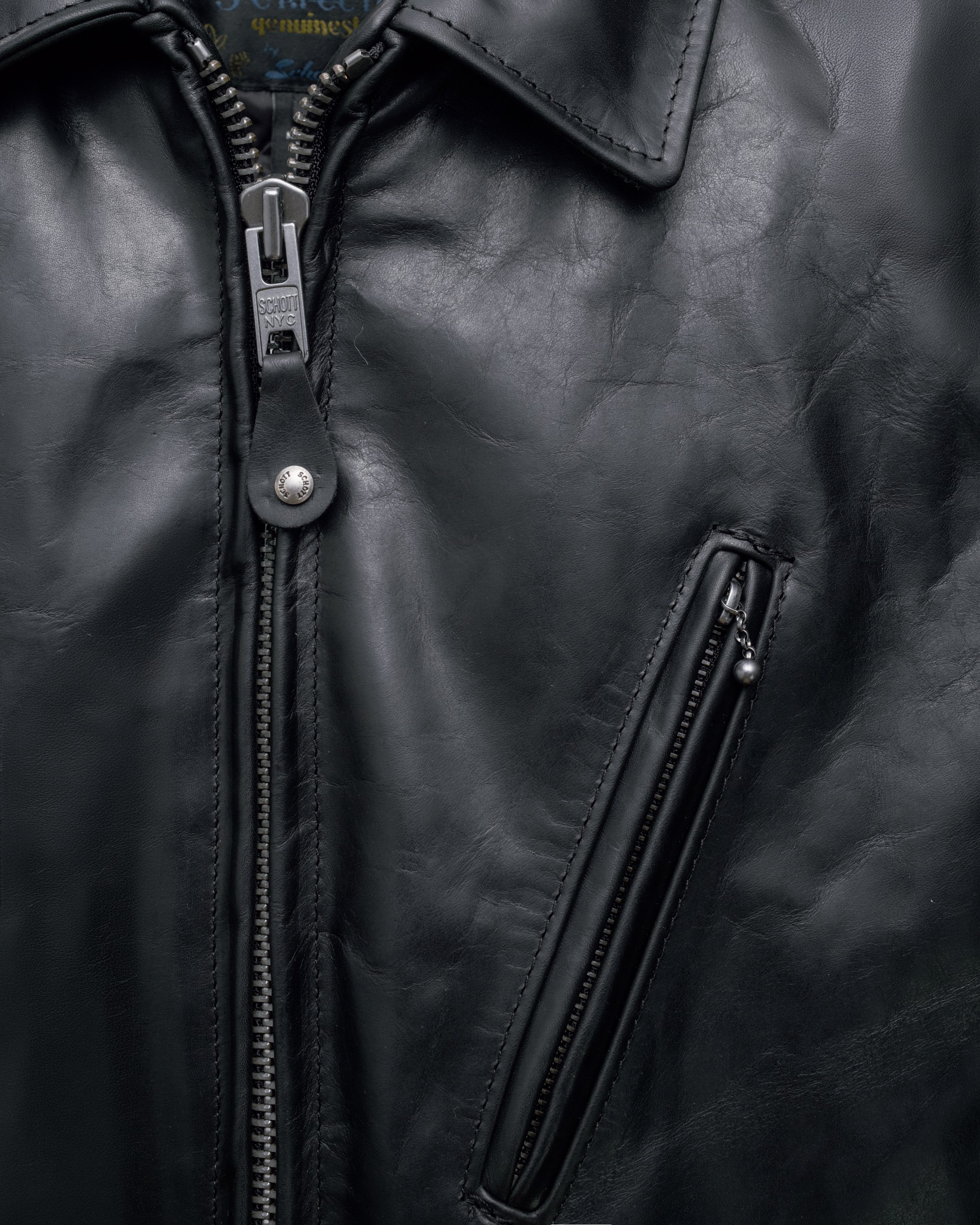576 - Waxy Cowhide Jacket – Schott N.Y.C.