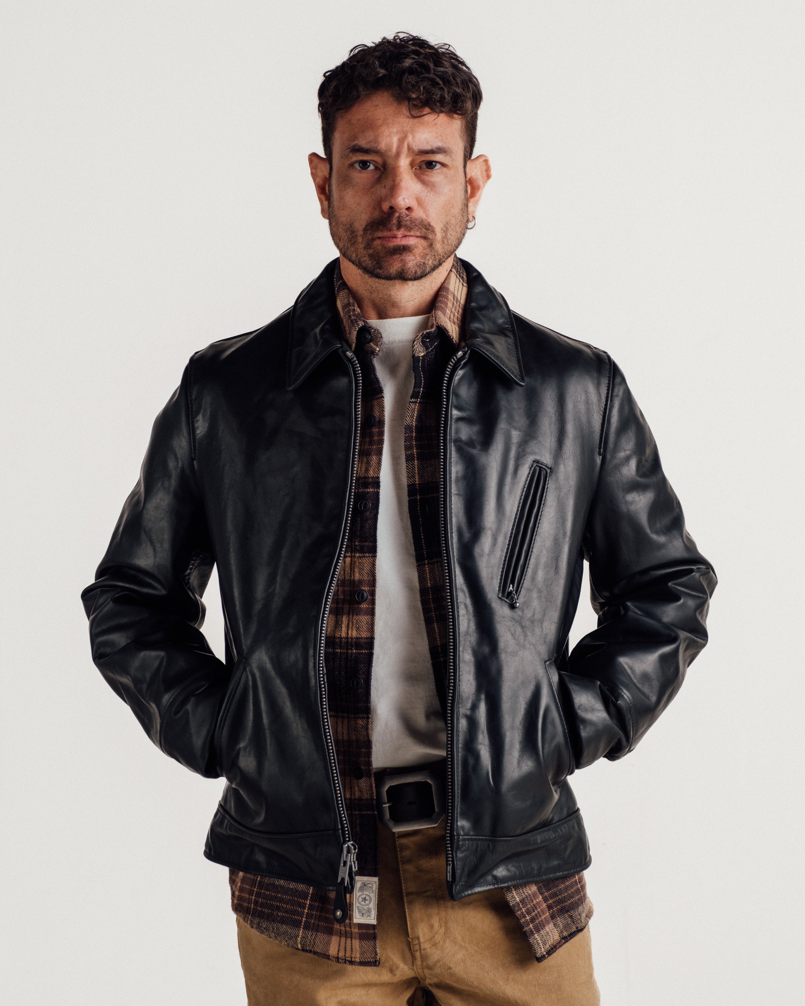 ジャケット・アウター Schott LOOSE FIT LEATHER JKT schott（ショット）の「【Schott / ショット】LOOSE FIT LEATHER JKT