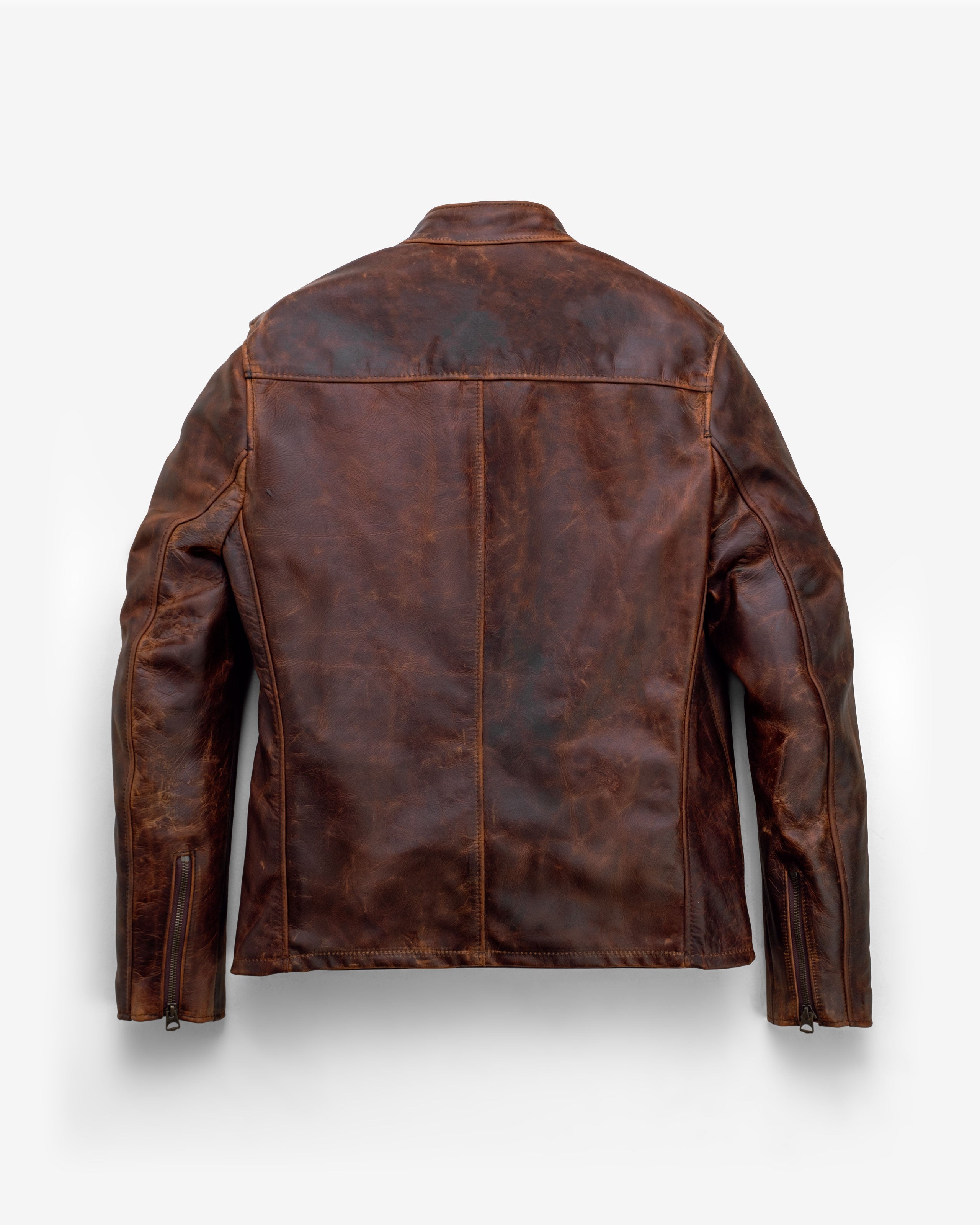 581 | Unlined Cowhide Cafe Racer Jacket – Schott N.Y.C.
