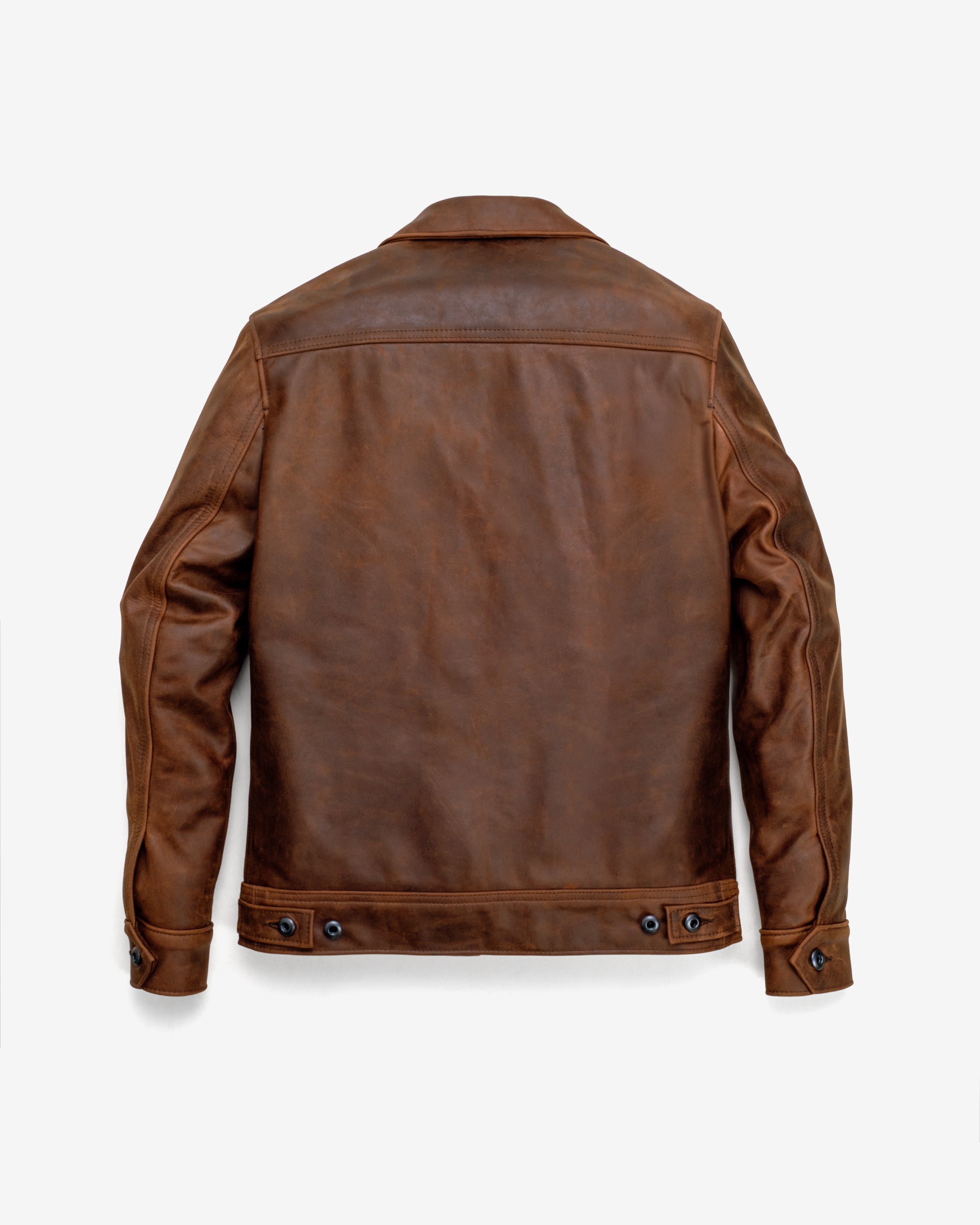 582 - Lightweight Unlined Cowhide Trucker Jacket – Schott N.Y.C.