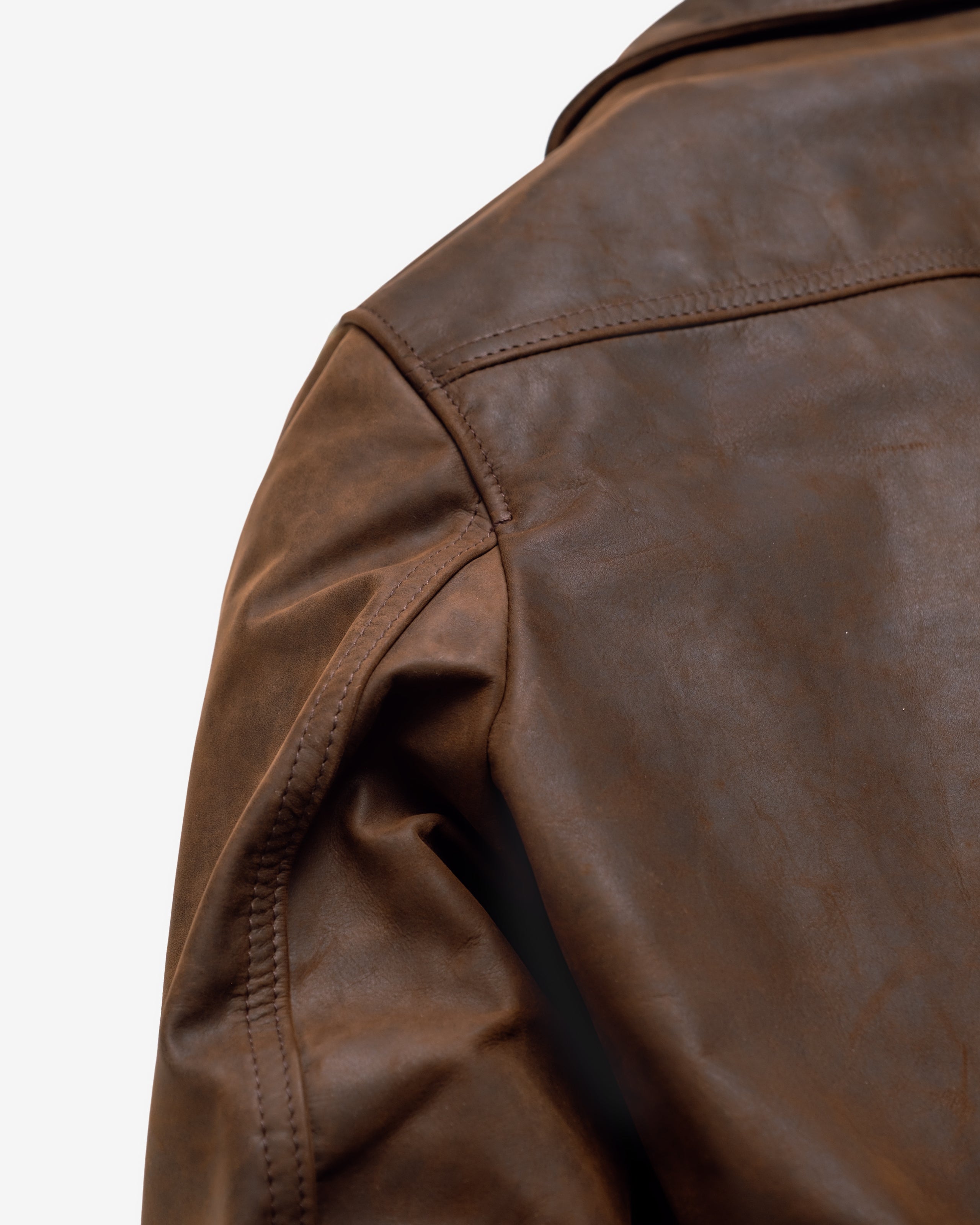592 | Lightweight Cowhide Trucker Jacket – Schott N.Y.C.