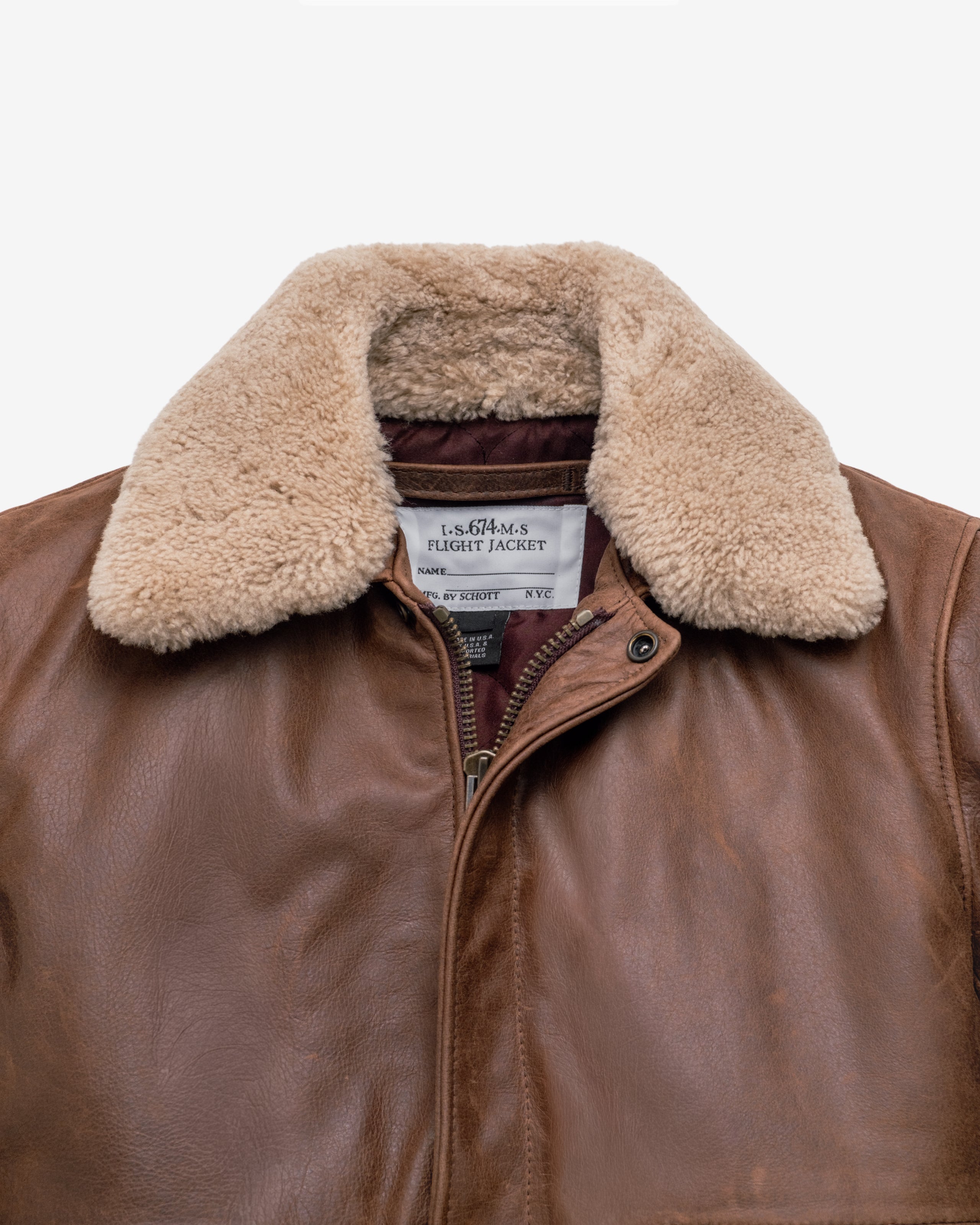 Schott バーガンディ スエード ボンバージャケット 594 | Naked Buffalo Bomber Jacket – Schott N.Y.C.