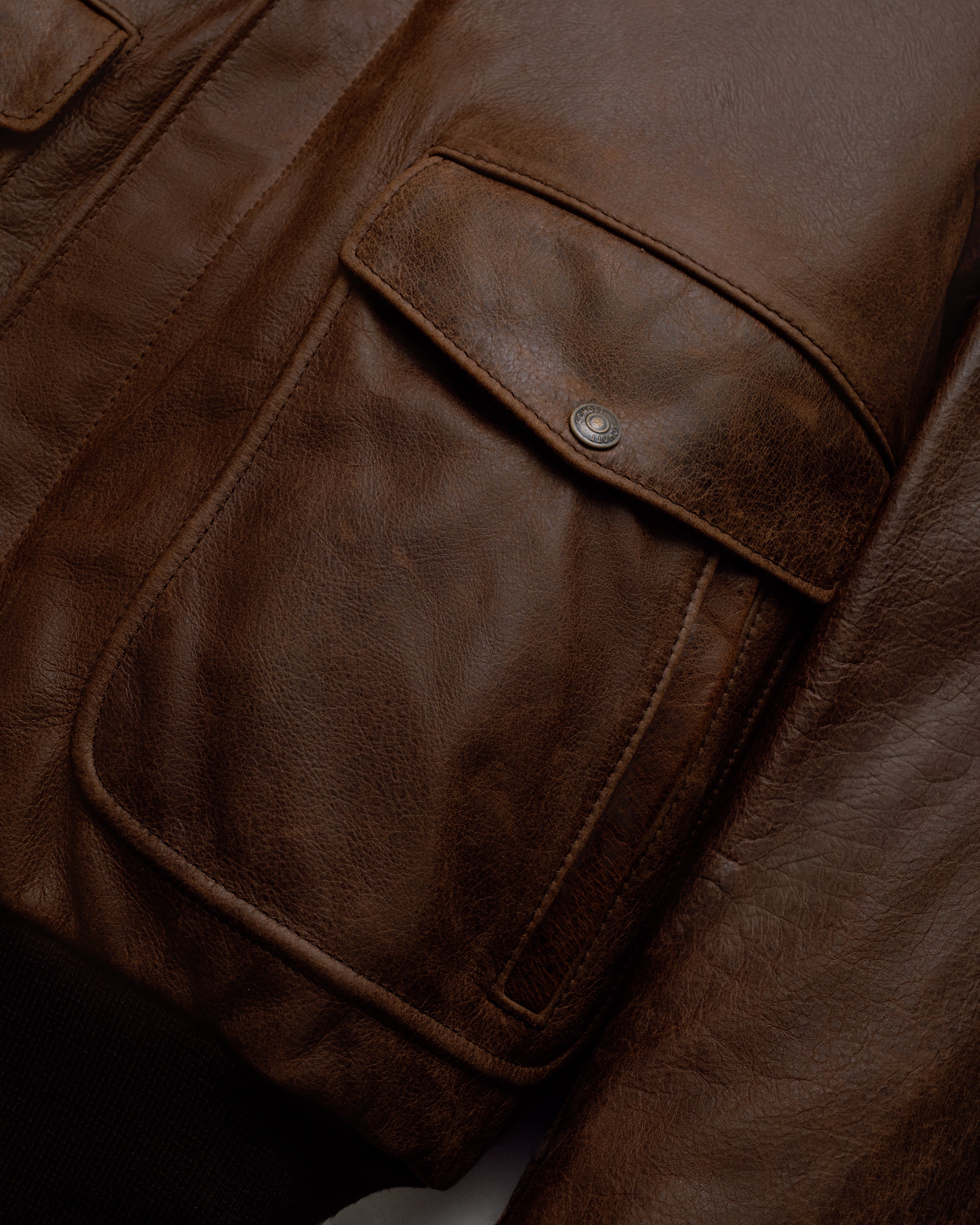 594 | Naked Buffalo Bomber Jacket – Schott N.Y.C.