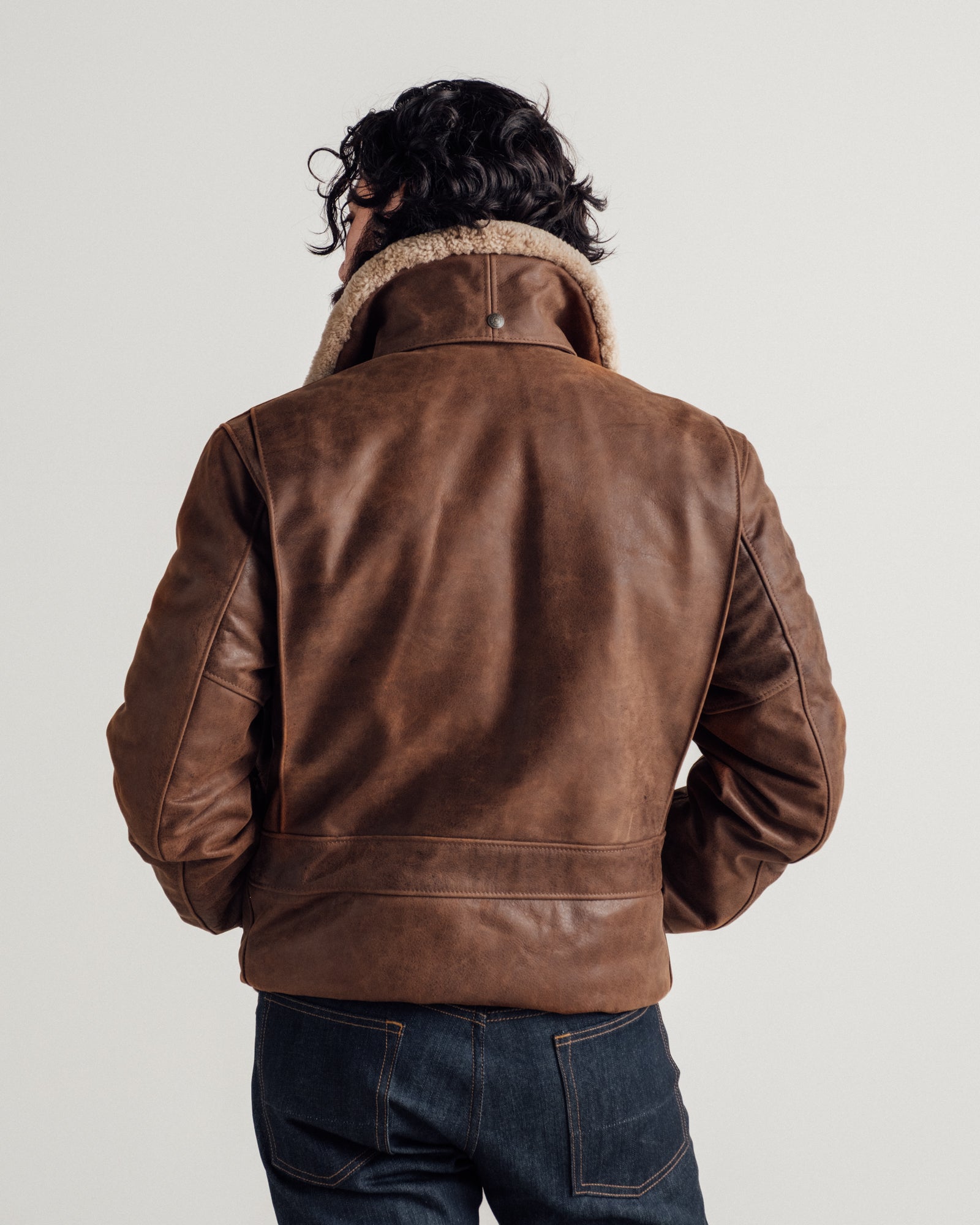 594 | Naked Buffalo Bomber Jacket – Schott N.Y.C.
