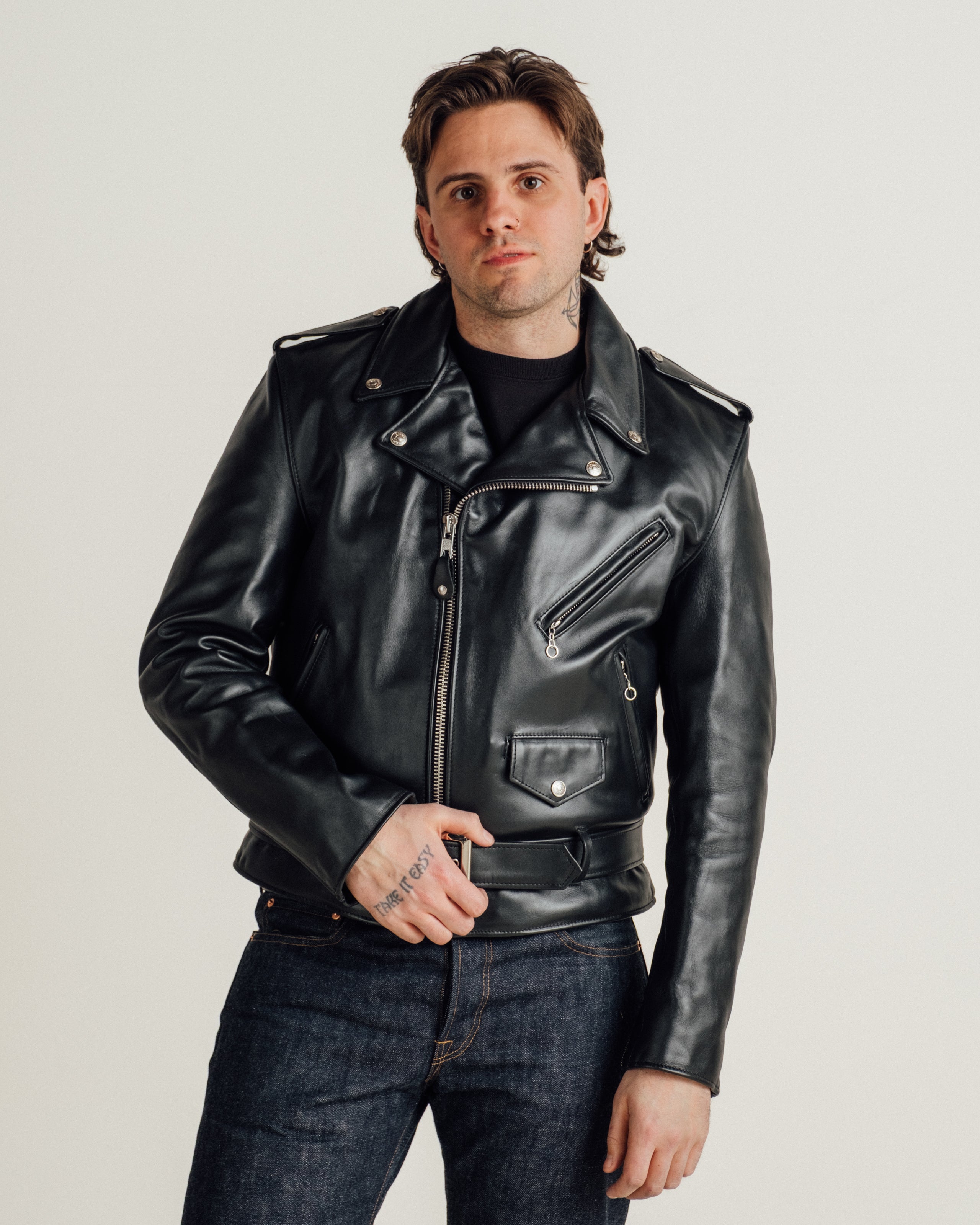 618 | Steerhide Perfecto® Motorcycle Jacket – Schott N.Y.C.