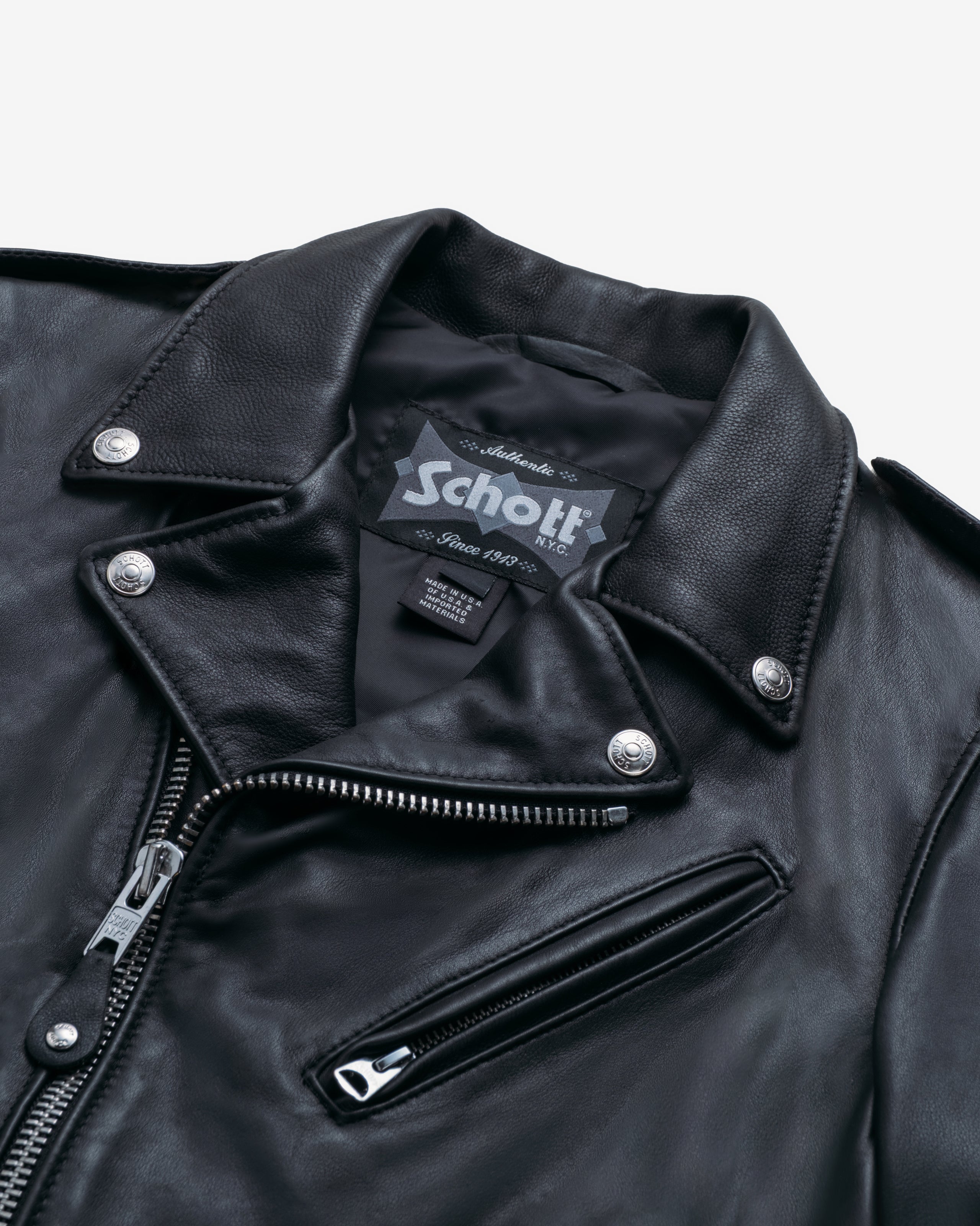 626VNW - Women's Vintaged Cowhide Motorcycle Jacket – Schott N.Y.C.
