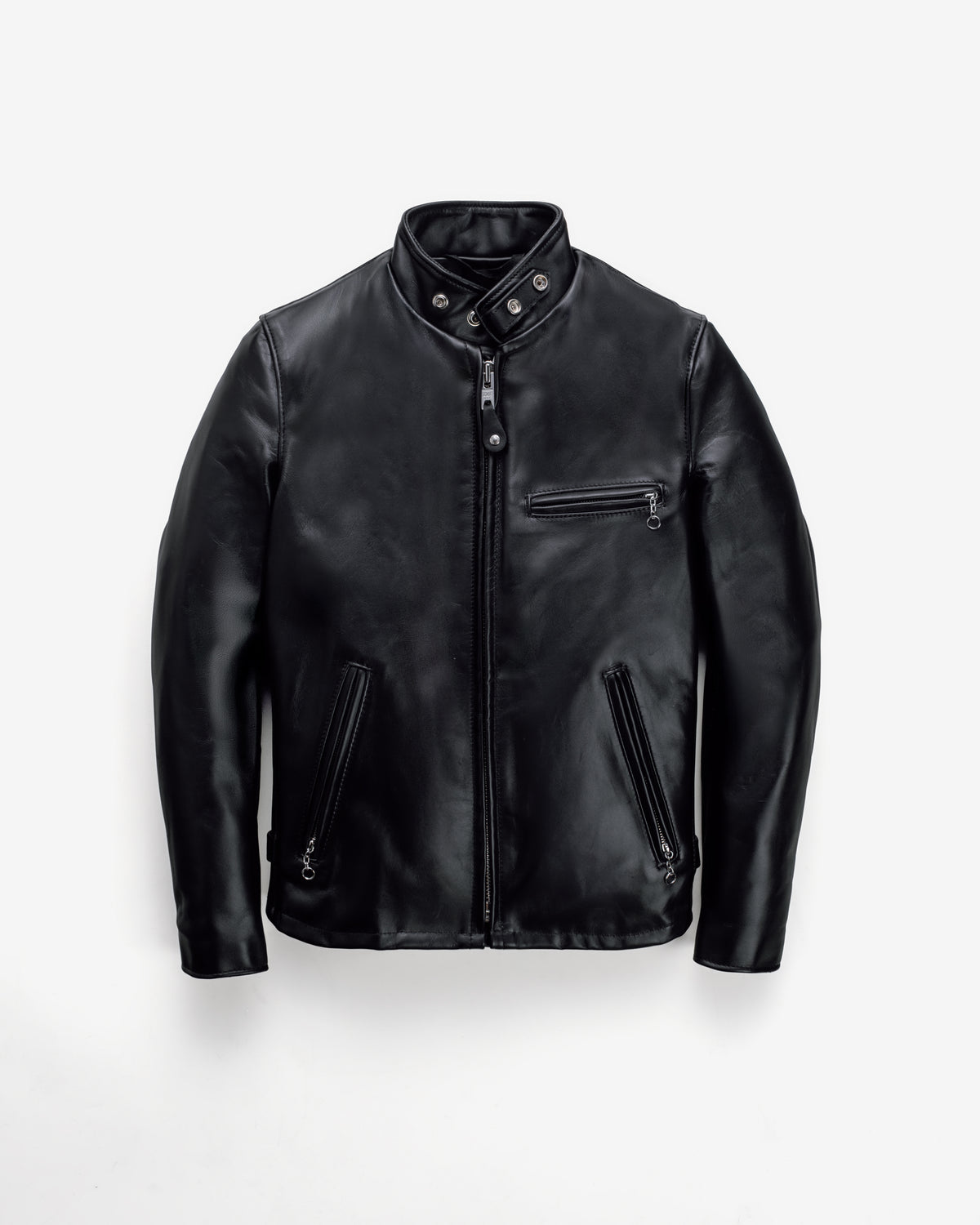641 | Classic Steerhide Cafe Racer Motorcycle Jacket – Schott N.Y.C