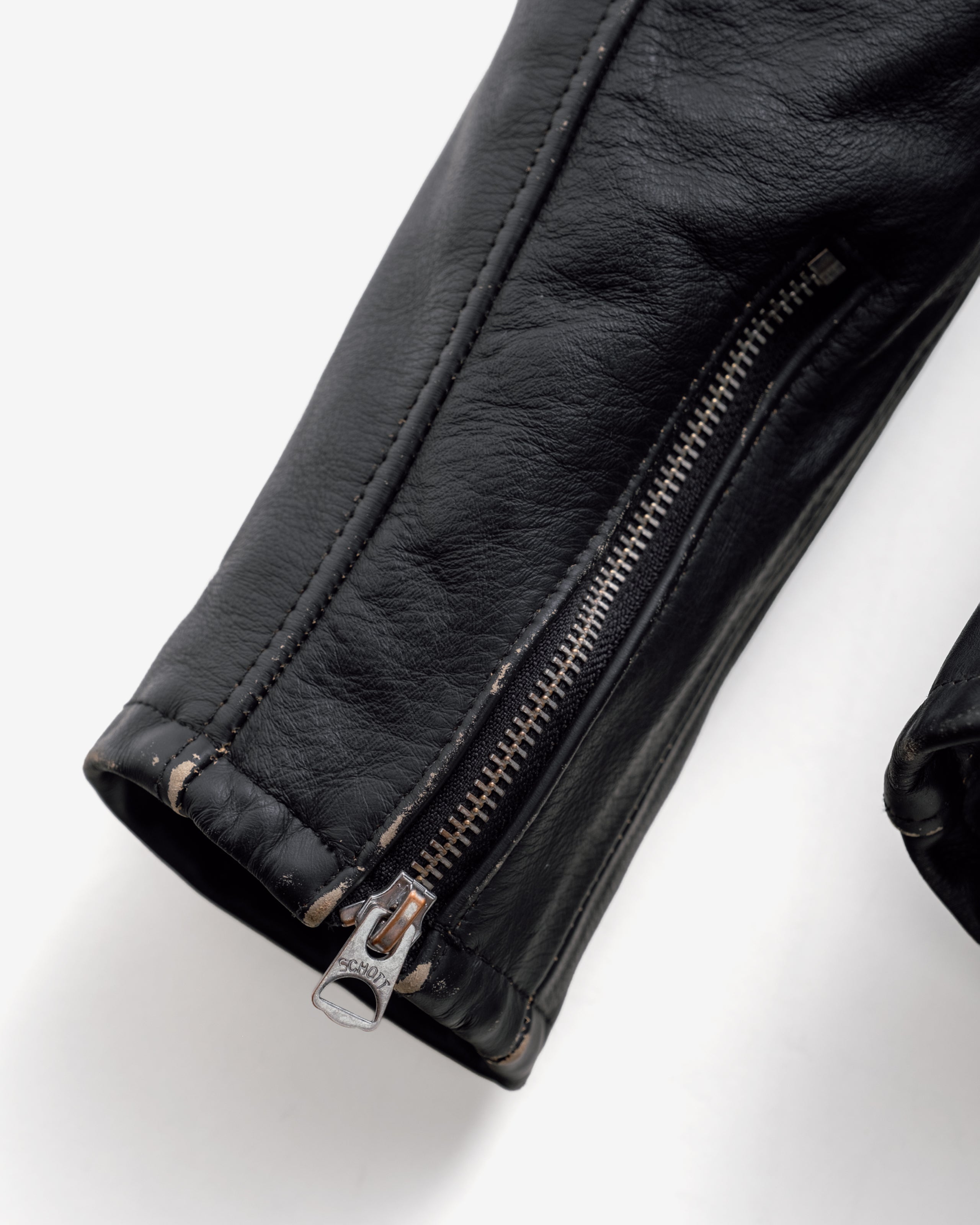 654VN - Vintaged Cowhide Café Racer Leather Jacket – Schott N.Y.C.