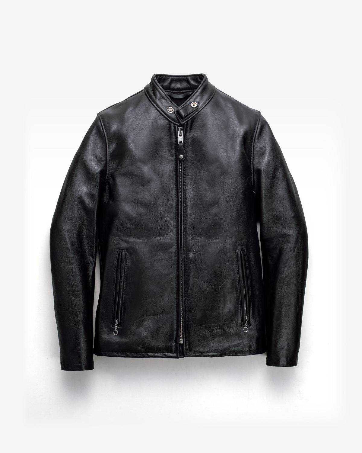 654 | Slim Cowhide Cafe Racer Motorcycle Jacket – Schott N.Y.C