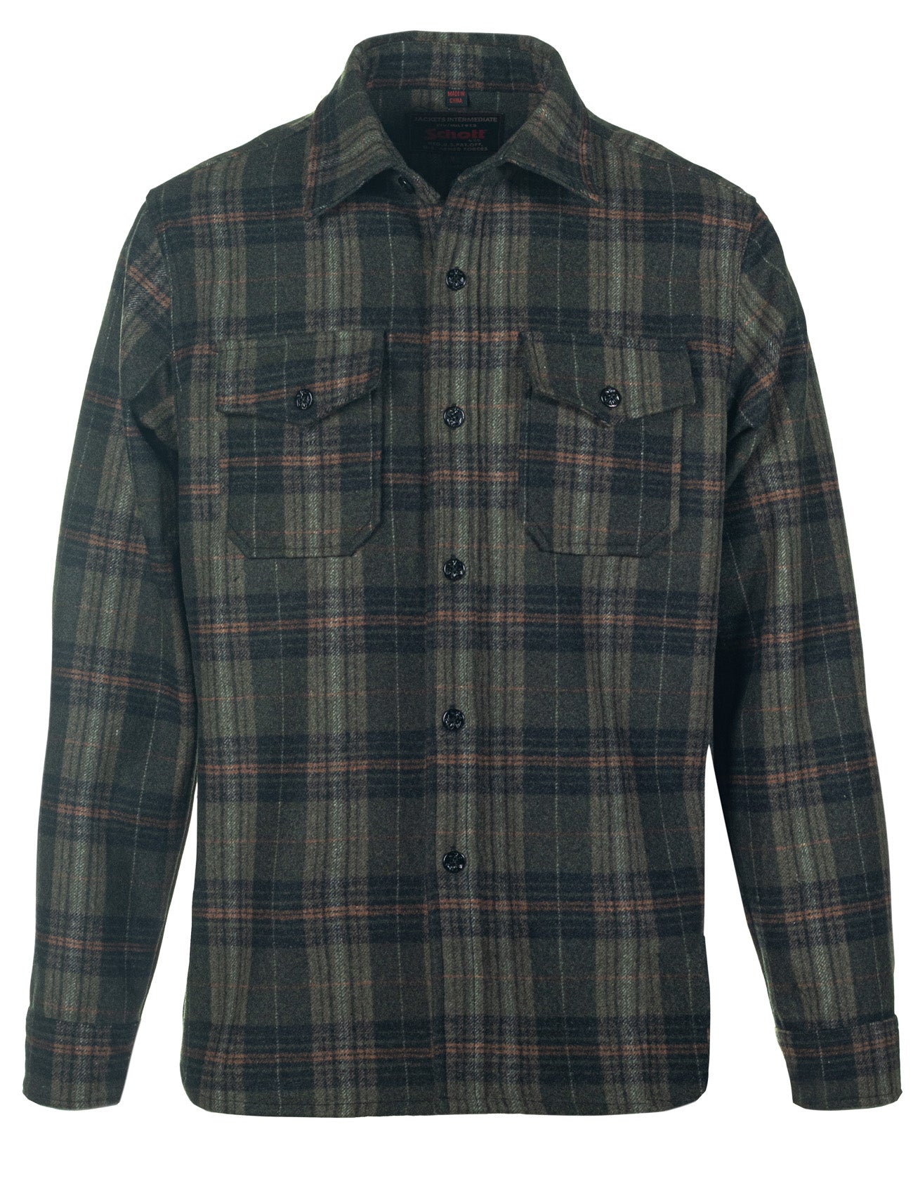 7210P - Men's CPO Shirt – Schott N.Y.C.