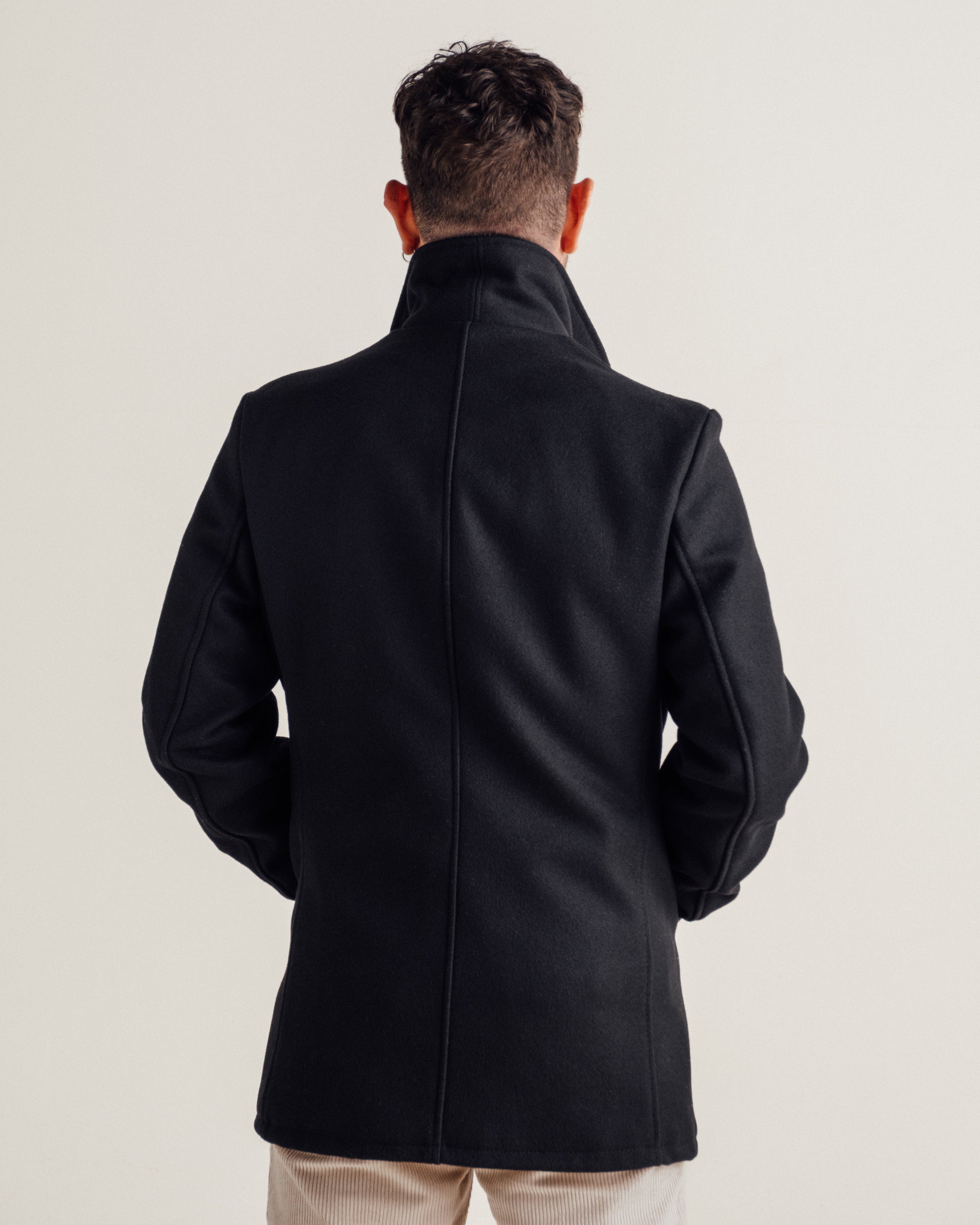 709 - Single Breasted Car Coat – Schott N.Y.C.