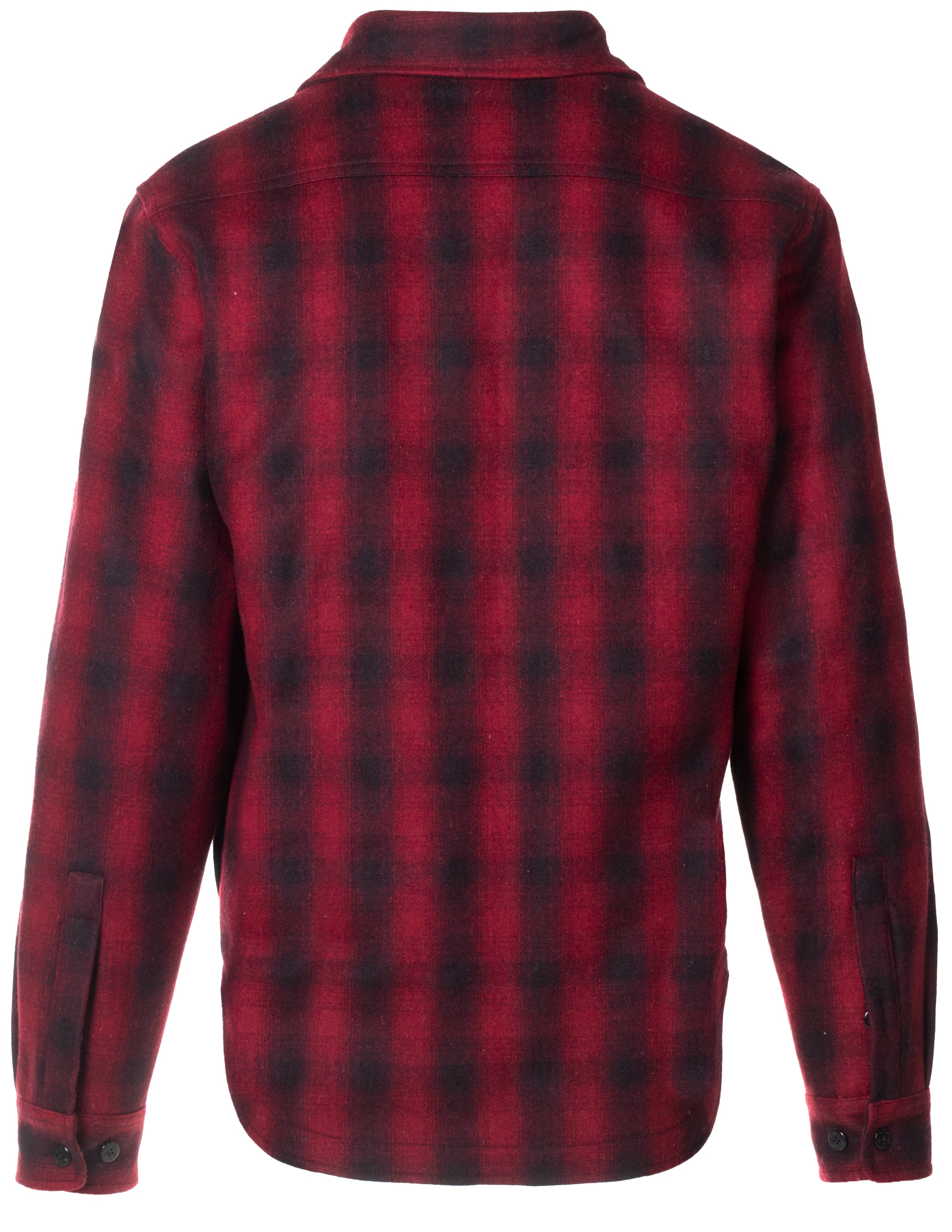 7116P - Plaid Wool Blend Faux Sherpa Lined CPO Shirt – Schott N.Y.C.