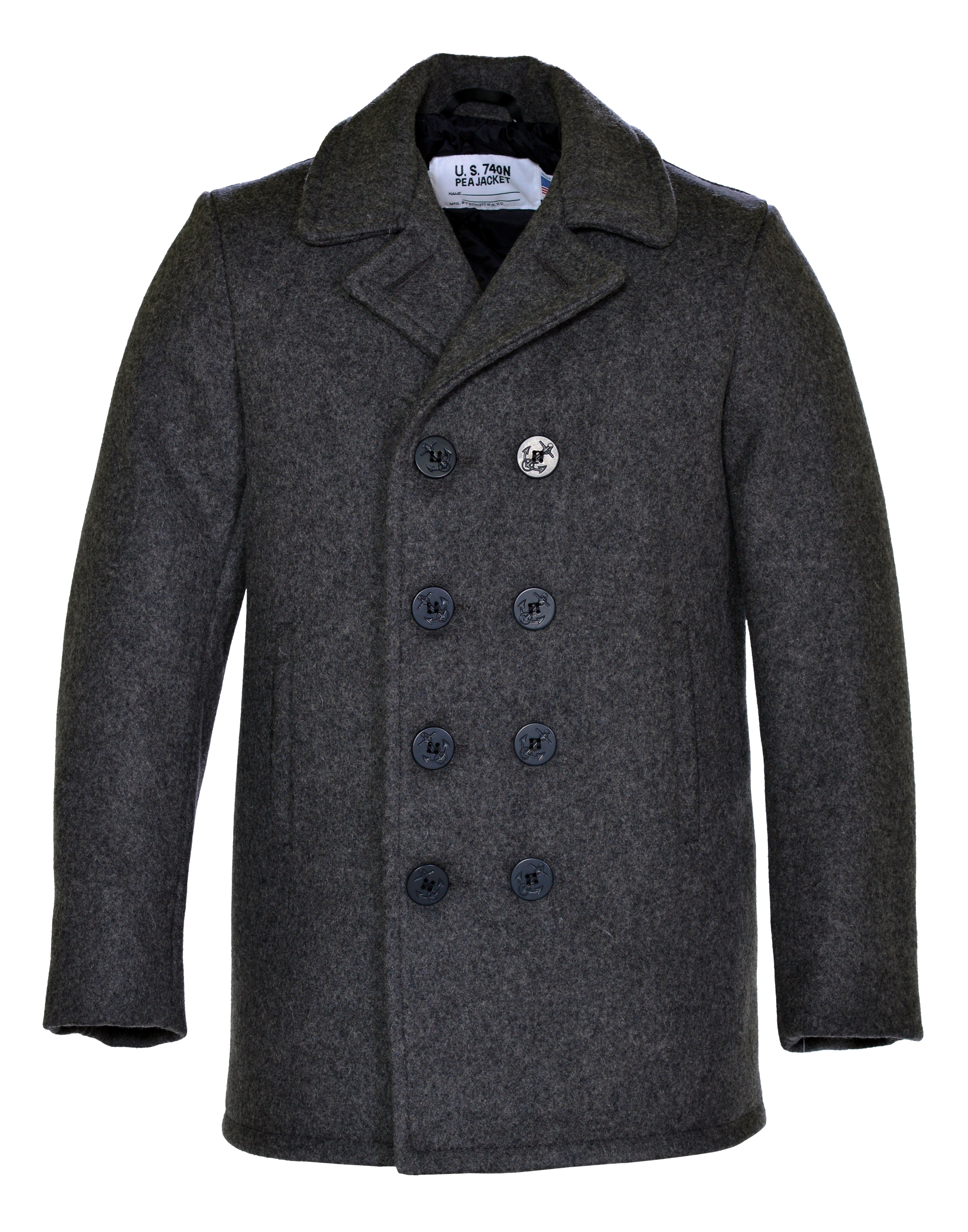 740B - Classic Melton Pea Coat in Boys Sizes – Schott N.Y.C.