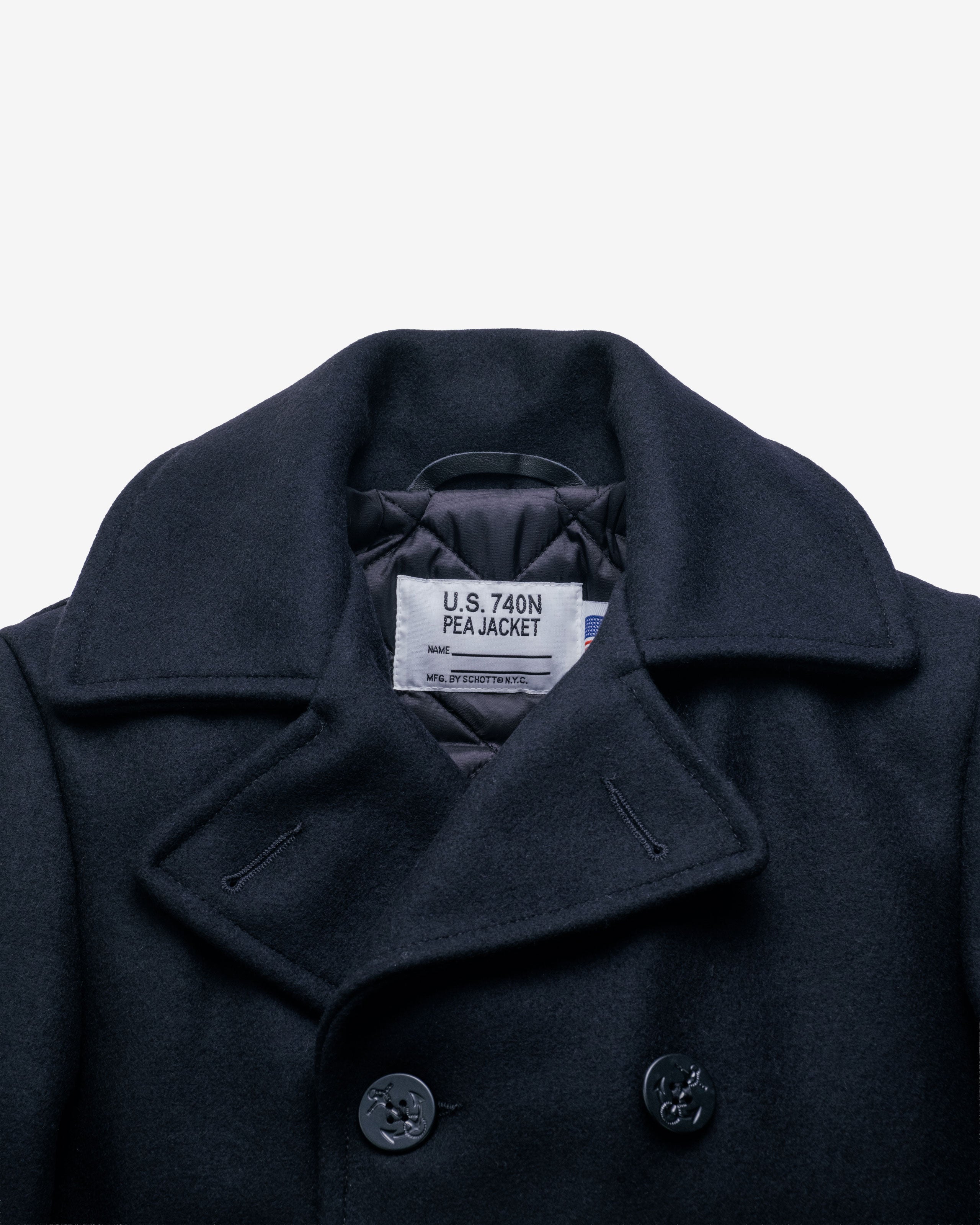 740 | The Original US Navy Peacoat – Schott N.Y.C.