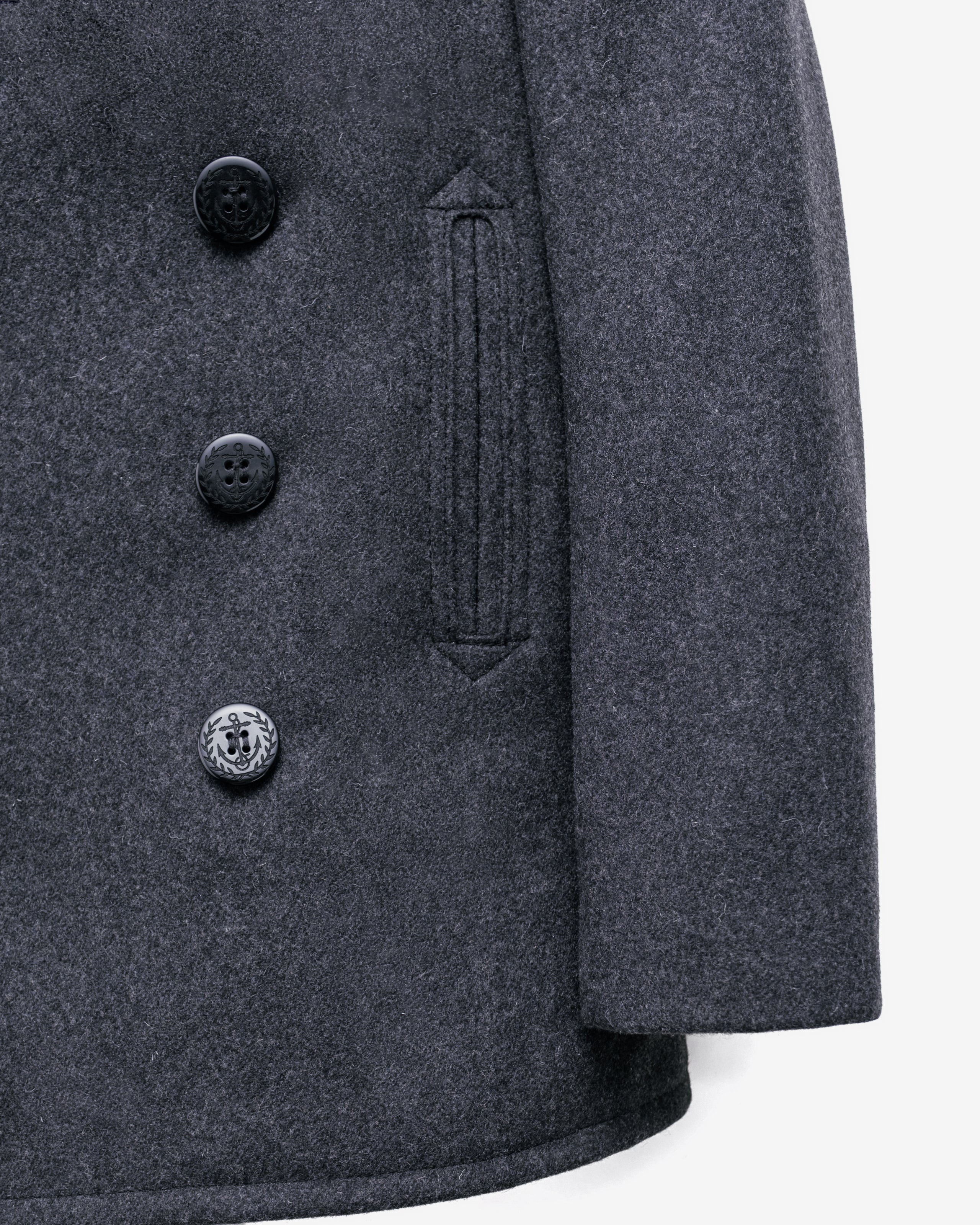 751 - Slim Fit Peacoat – Schott N.Y.C.