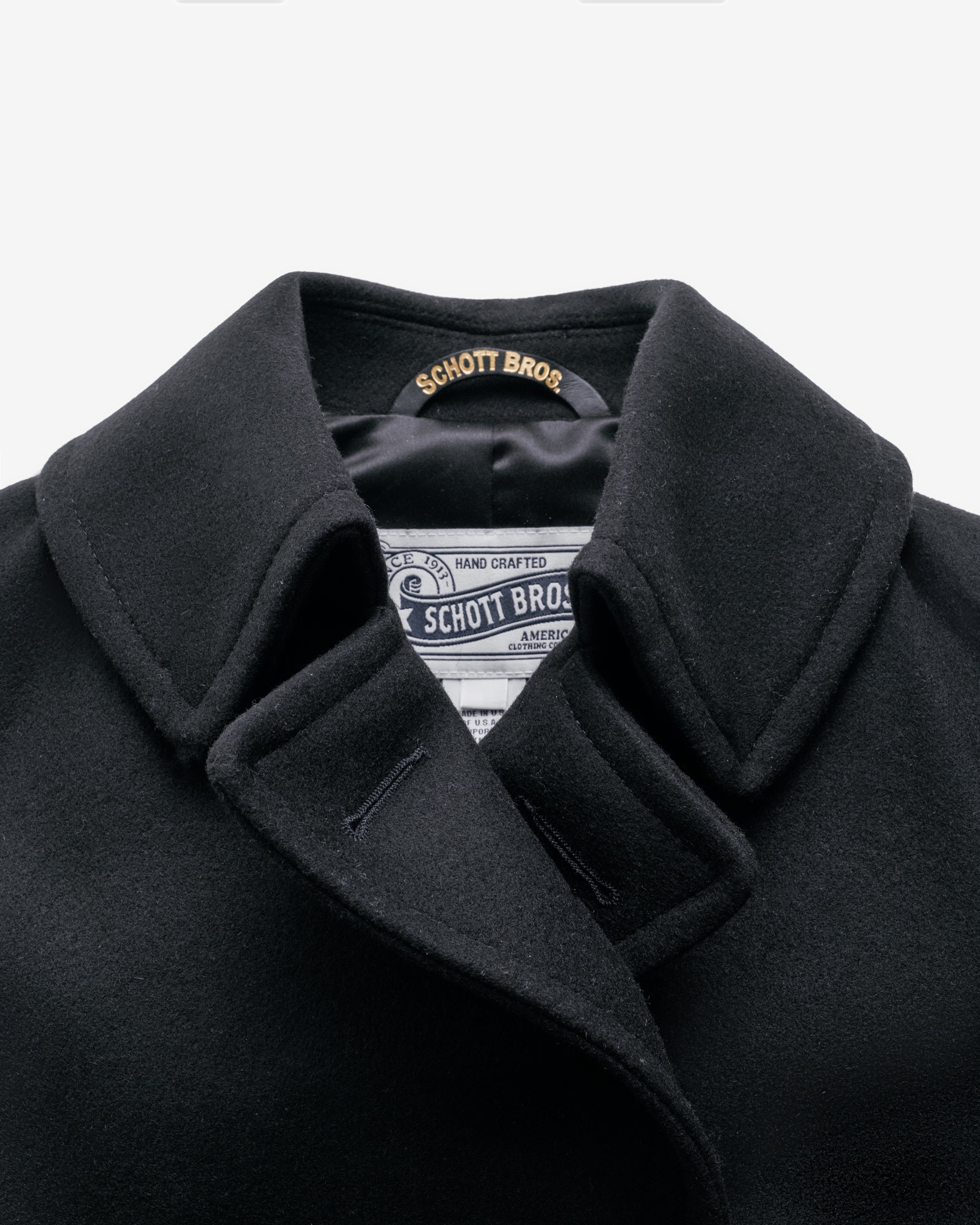 754W - Women's Wool Blend Peacoat – Schott N.Y.C.