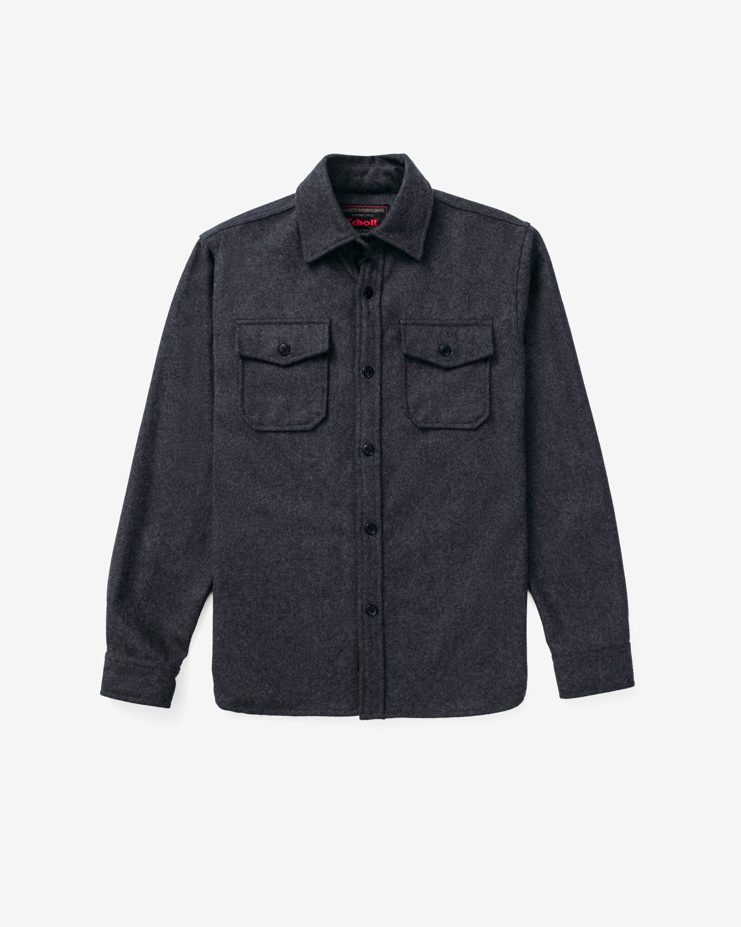 7810 - Men's CPO Wool Shirt – Schott N.Y.C.