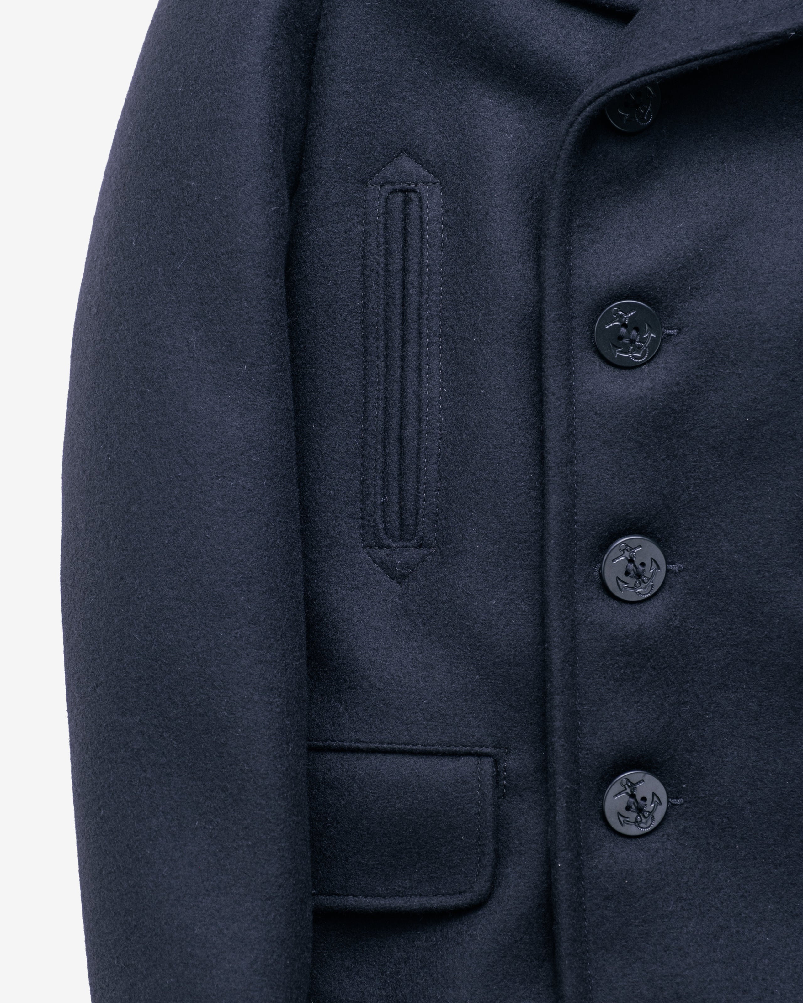 782USA - Melton Wool Peacoat – Schott N.Y.C.