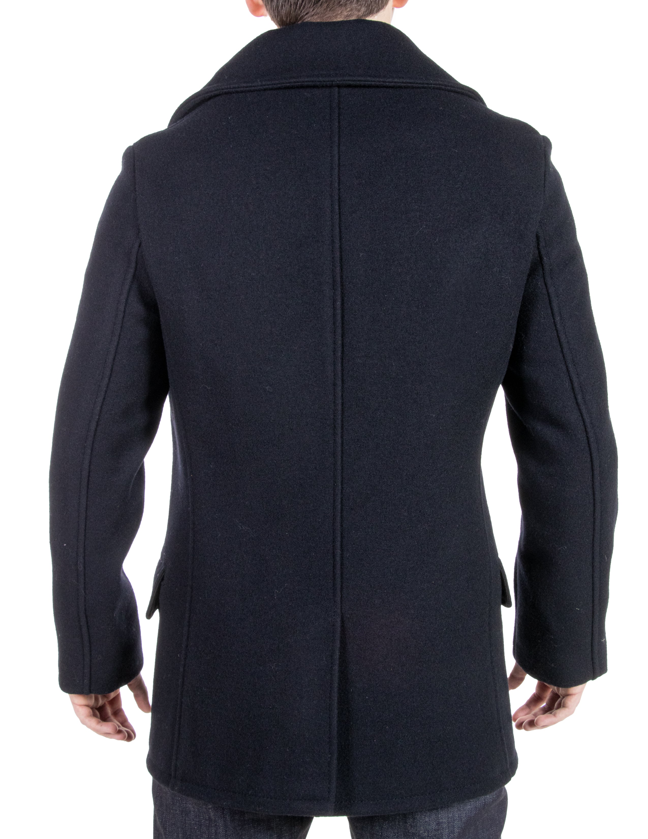 782USA - Melton Wool Peacoat – Schott N.Y.C.