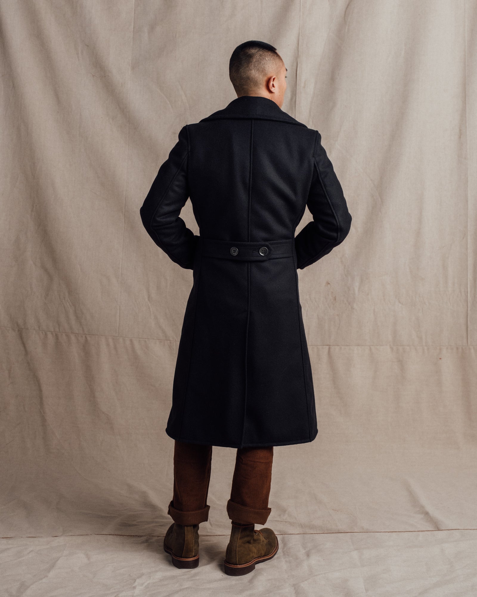 790 | Naval Officers Long Overcoat – Schott N.Y.C.