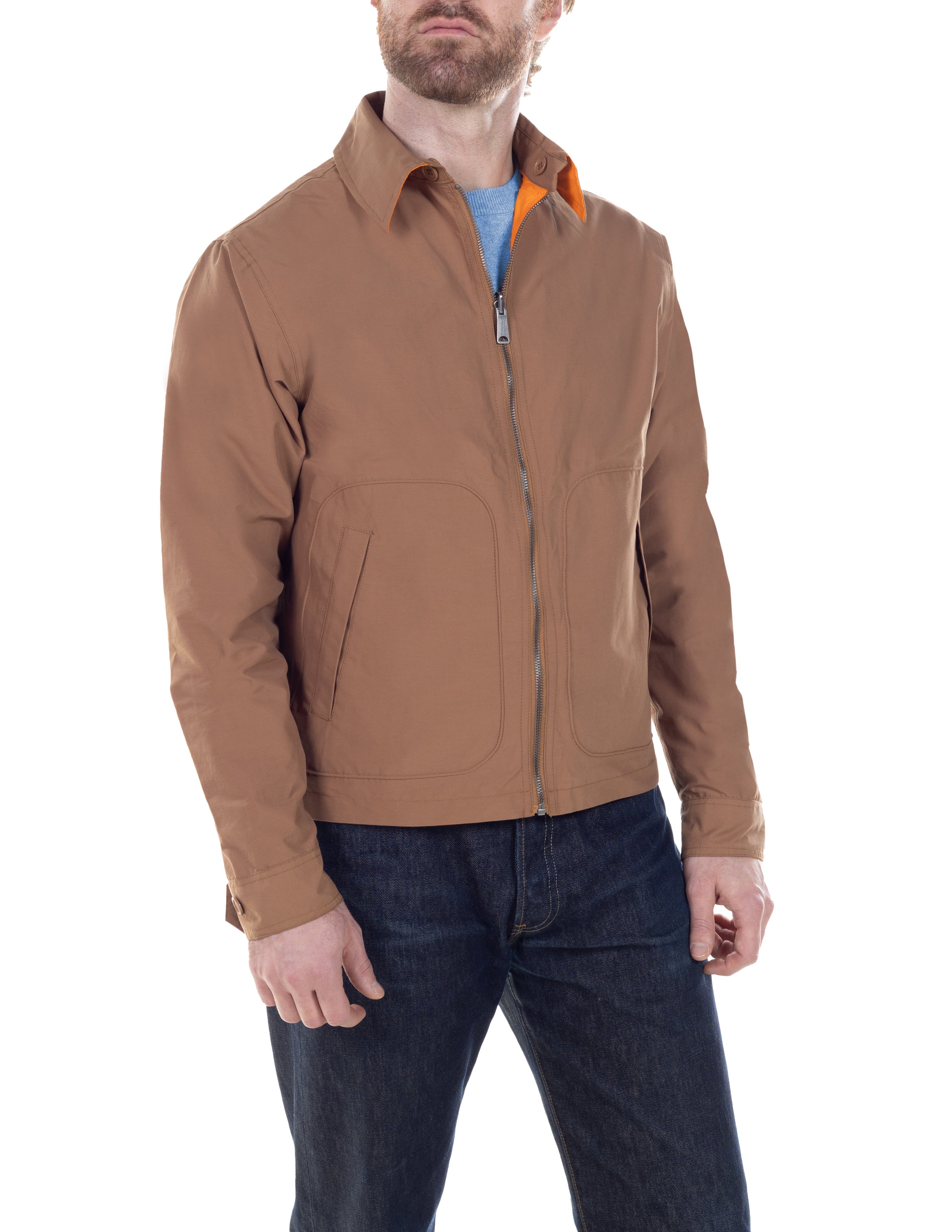 8212 - Waterproof Reversible Windbreaker Jacket – Schott N.Y.C.