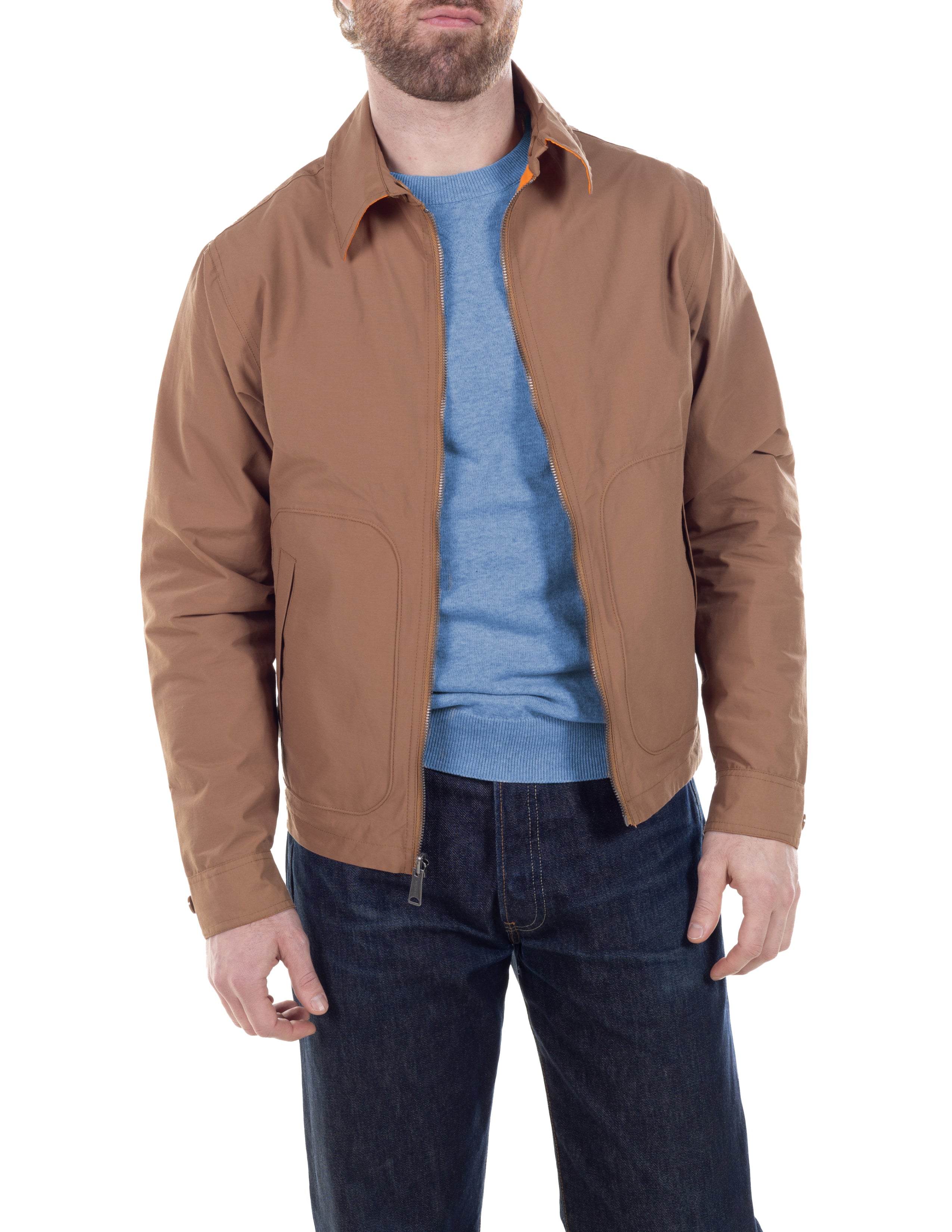 8212 - Waterproof Reversible Windbreaker Jacket – Schott N.Y.C.