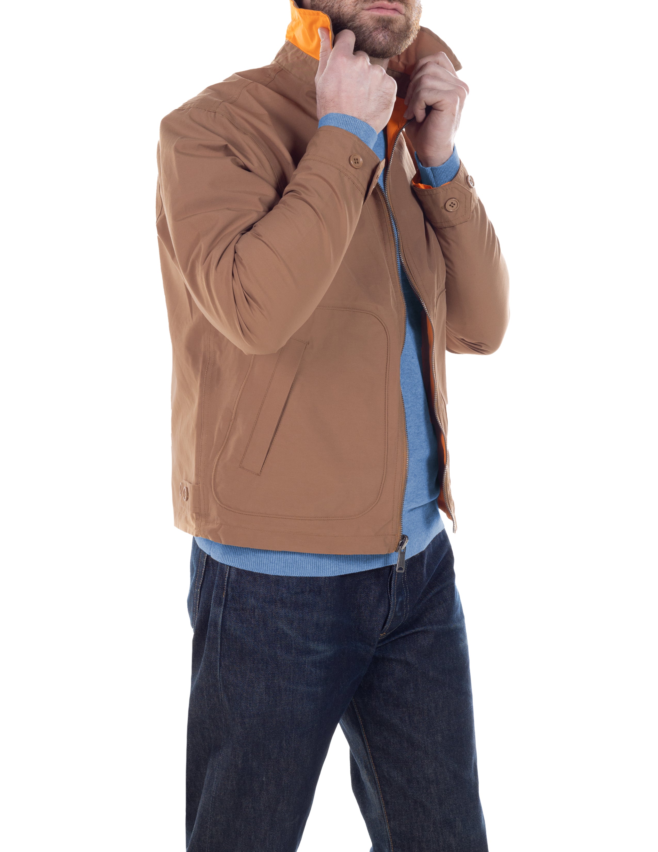 8212 - Waterproof Reversible Windbreaker Jacket – Schott N.Y.C.