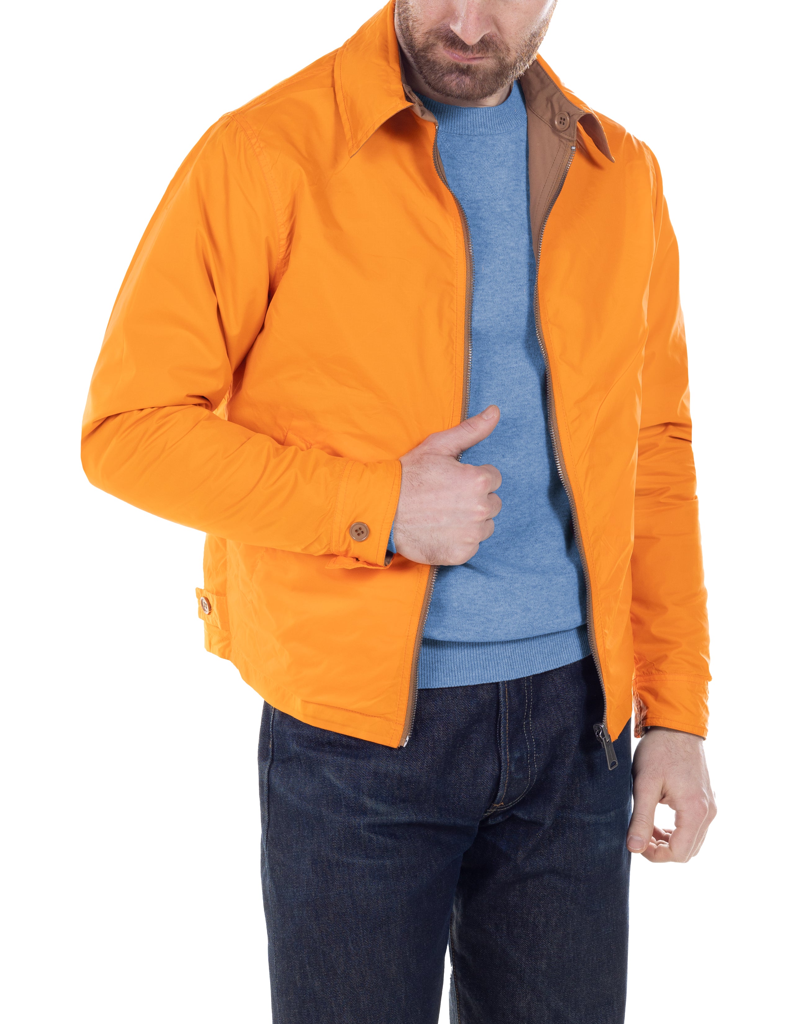 8212 - Waterproof Reversible Windbreaker Jacket – Schott N.Y.C.