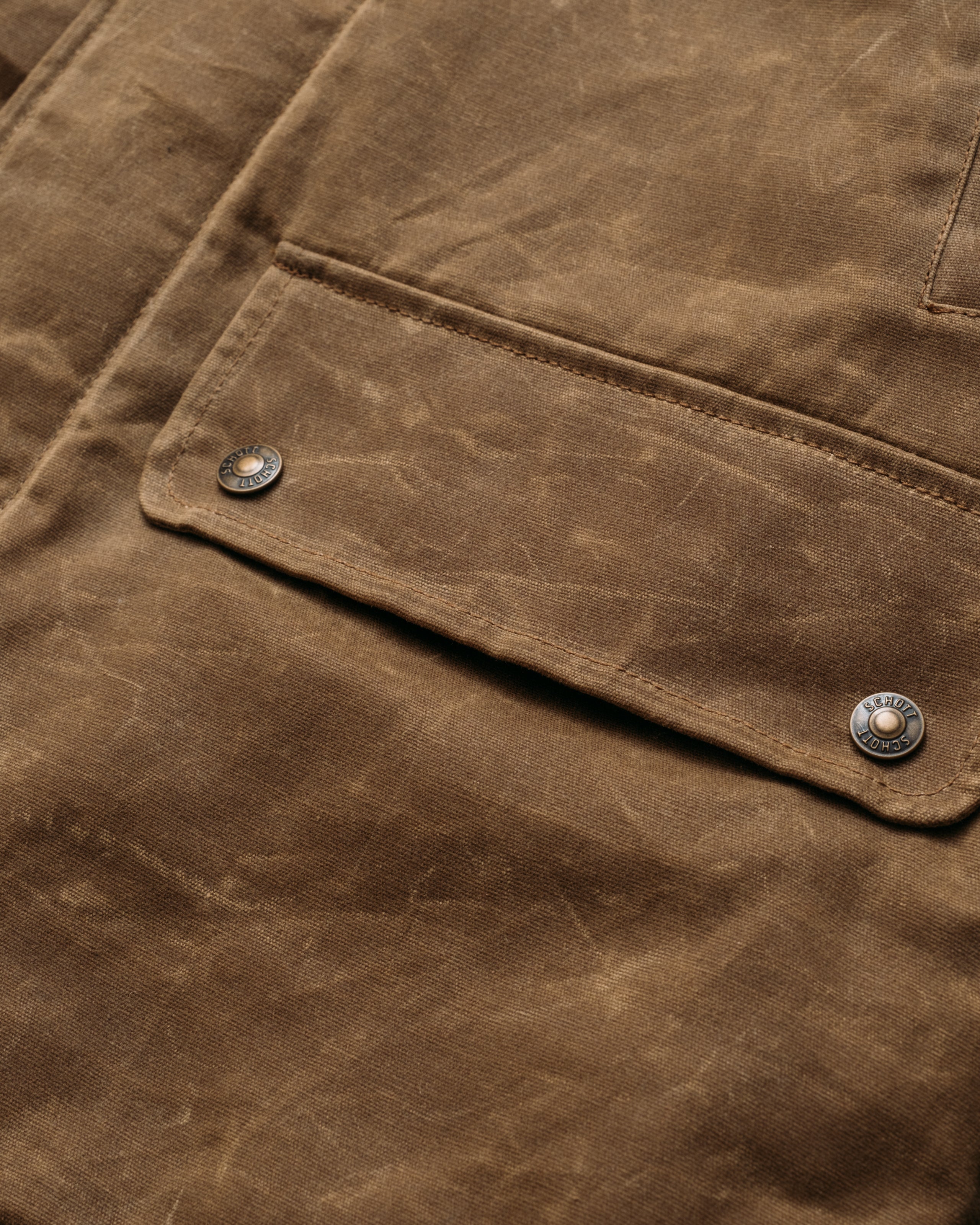8438 - Waxed Cotton Country Men's Jacket – Schott N.Y.C.