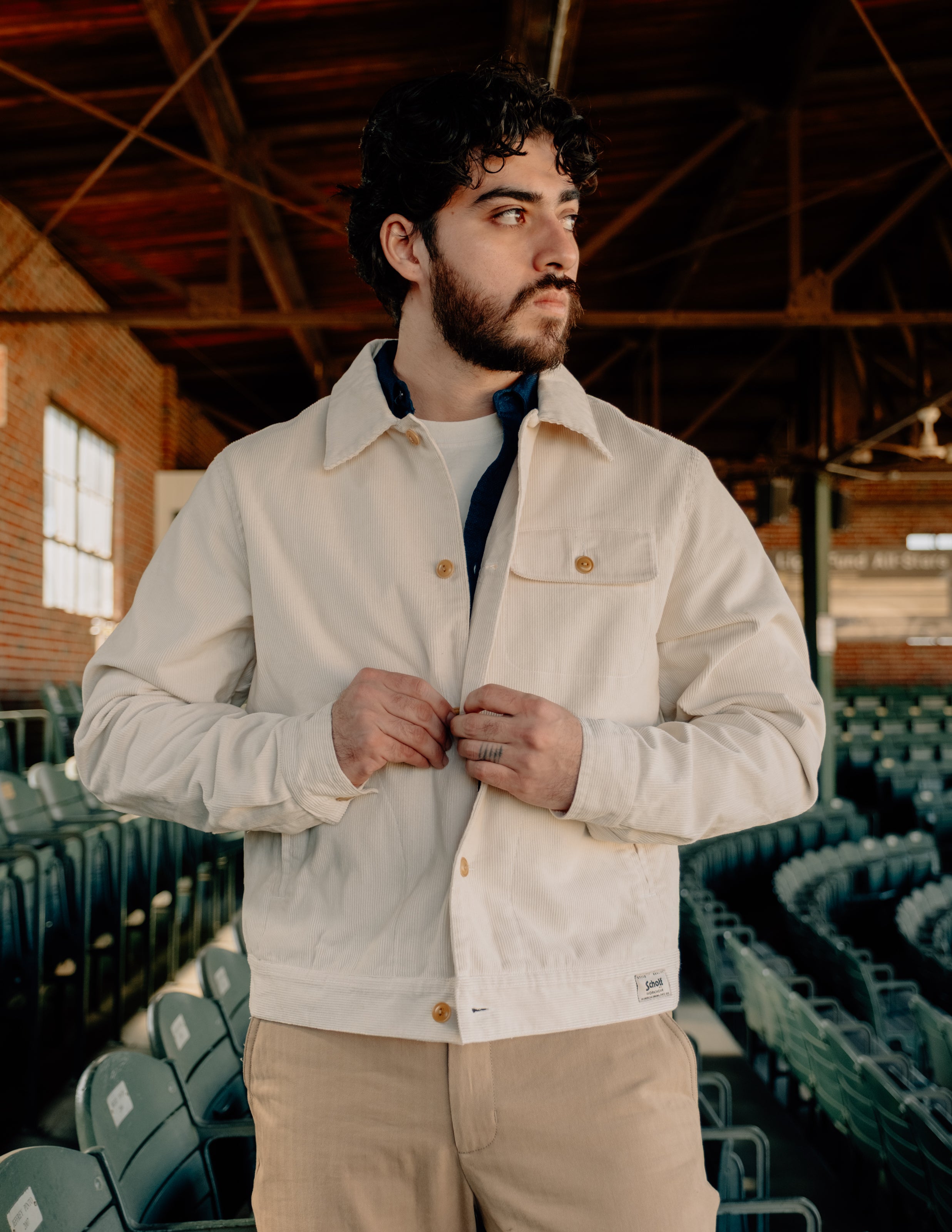 8501 - Corduroy Trucker Jacket – Schott N.Y.C.