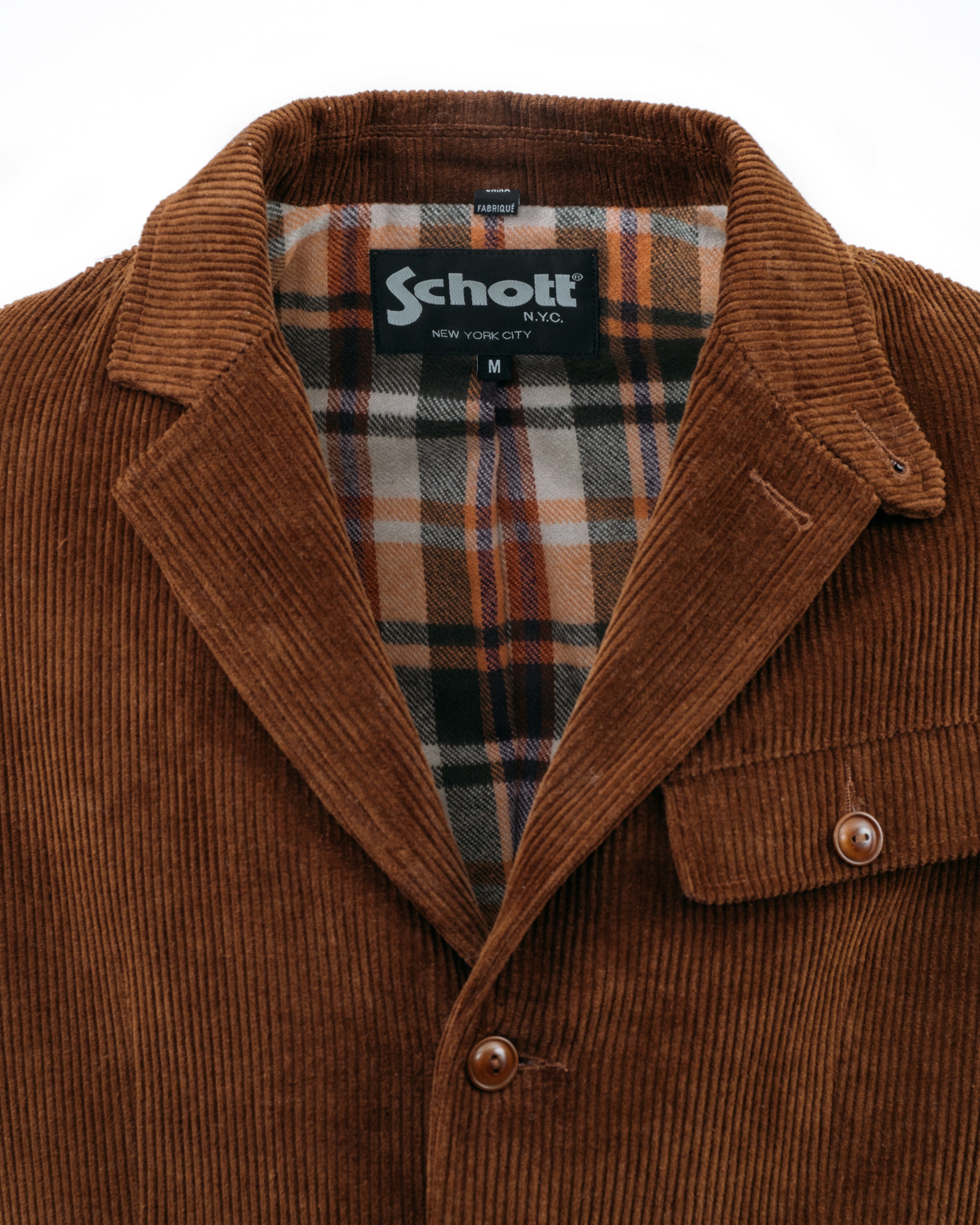 8520 - Corduroy Weekender Blazer – Schott N.Y.C.