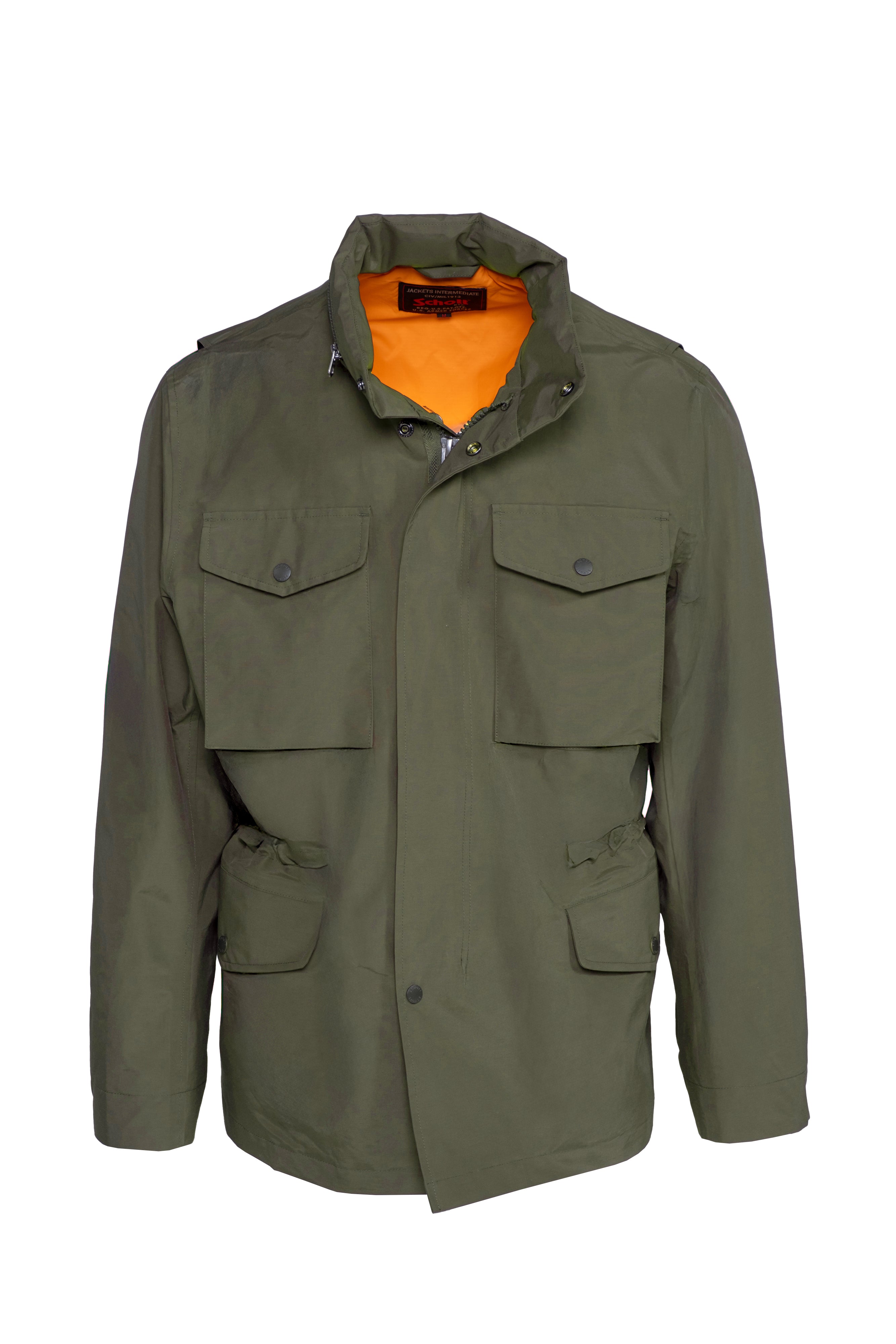 8560 - Cotton Blend M-65 Field Jacket – Schott N.Y.C. 8560 - Cotton Blend M-65 Field Jacket – Schott N.Y.C.