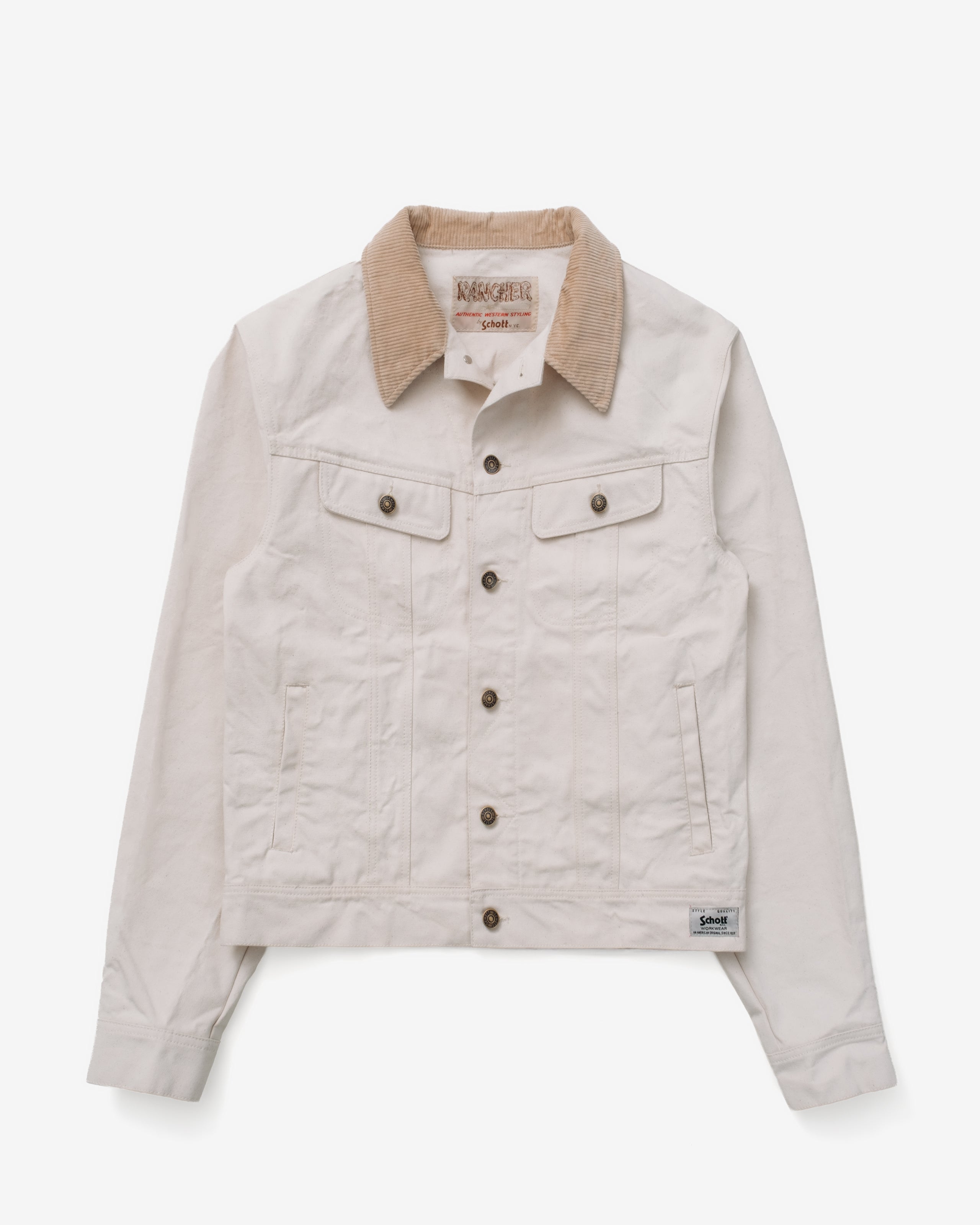 8603 - Cotton Canvas Trucker Jacket – Schott N.Y.C.