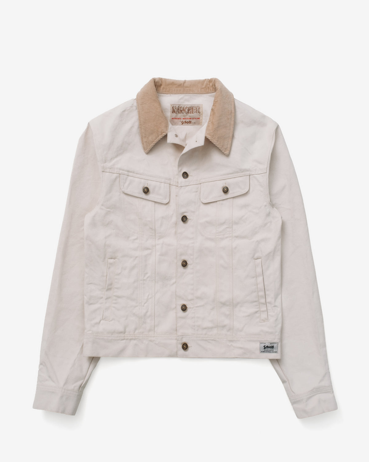 8603 - Cotton Canvas Trucker Jacket – Schott N.Y.C
