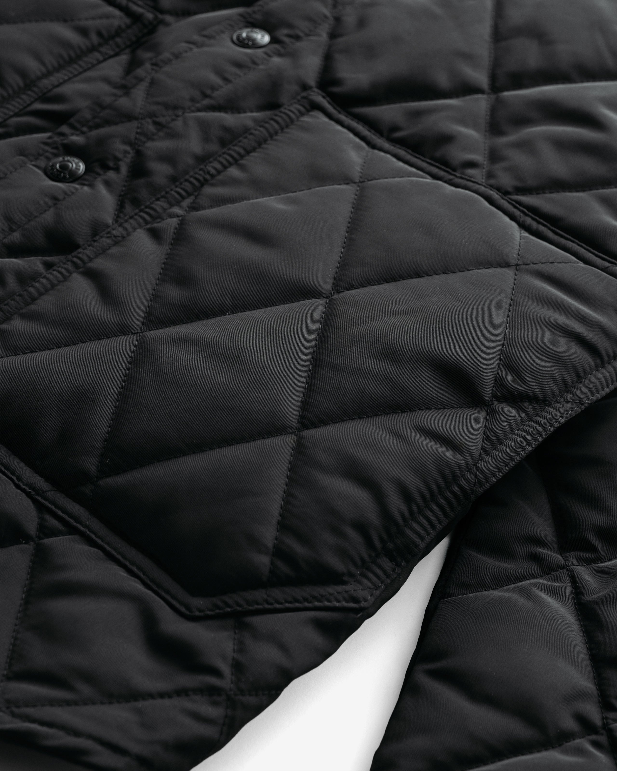 9122D - Down-filled Quilted Shirt Jacket – Schott N.Y.C.