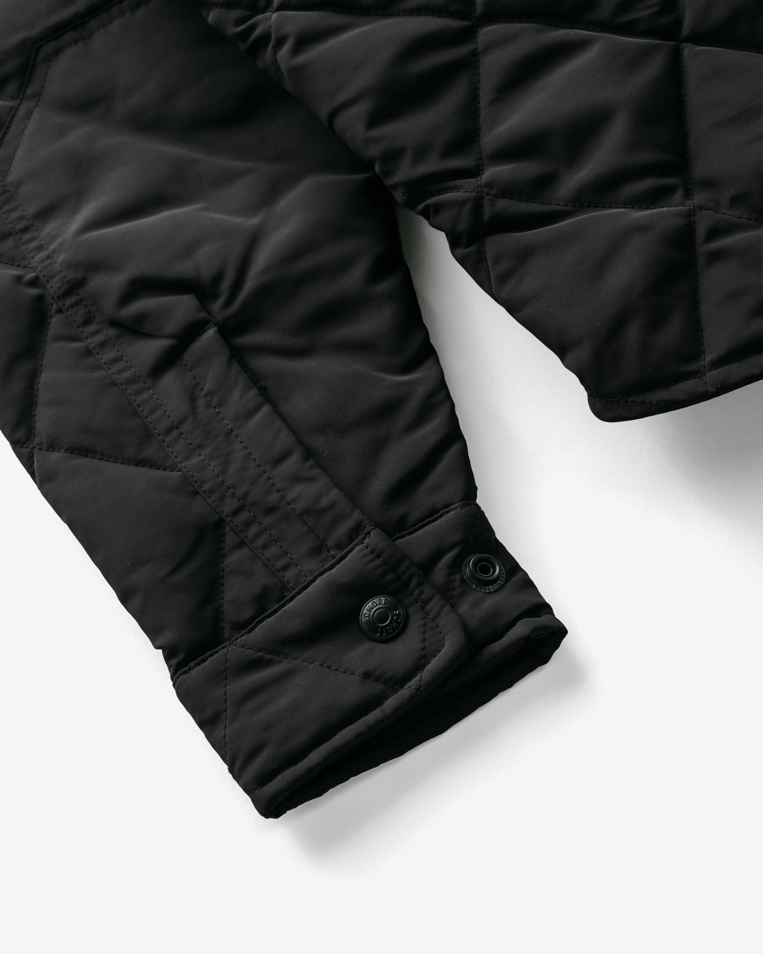 9122D - Down-filled Quilted Shirt Jacket – Schott N.Y.C.