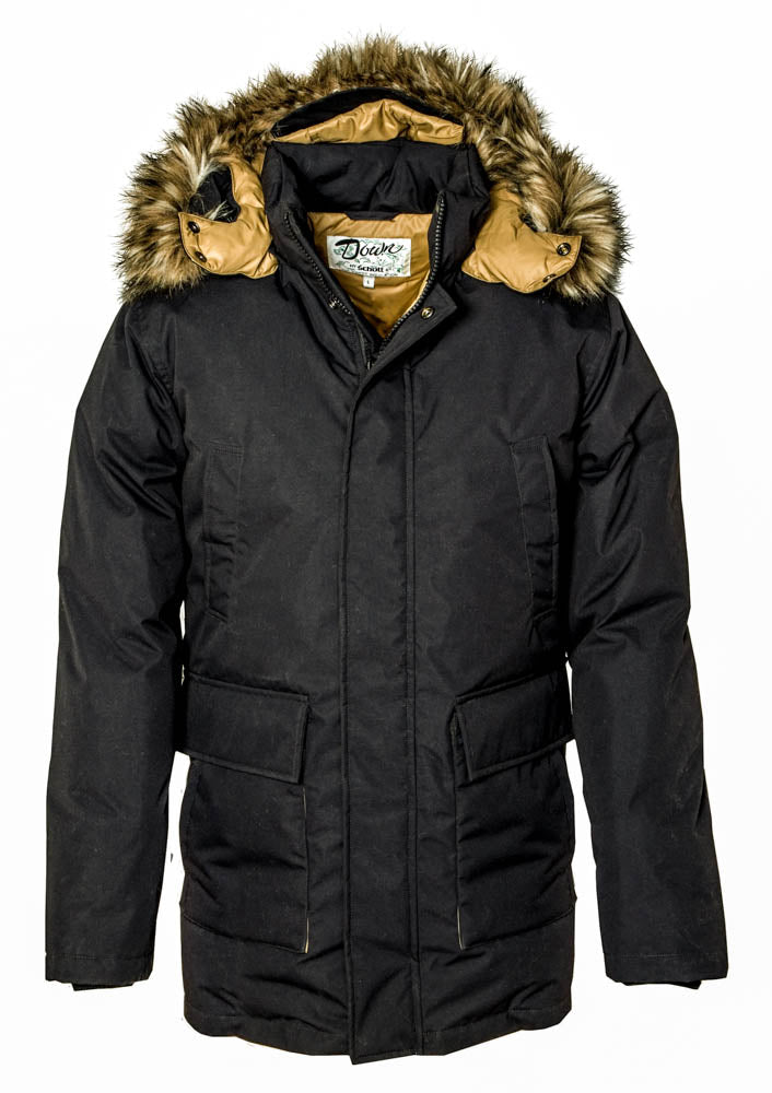 ジャケット・アウター SCHOTT zip up parka 9156D - Men's Iceberg Down Filled Parka – Schott N.Y.C.
