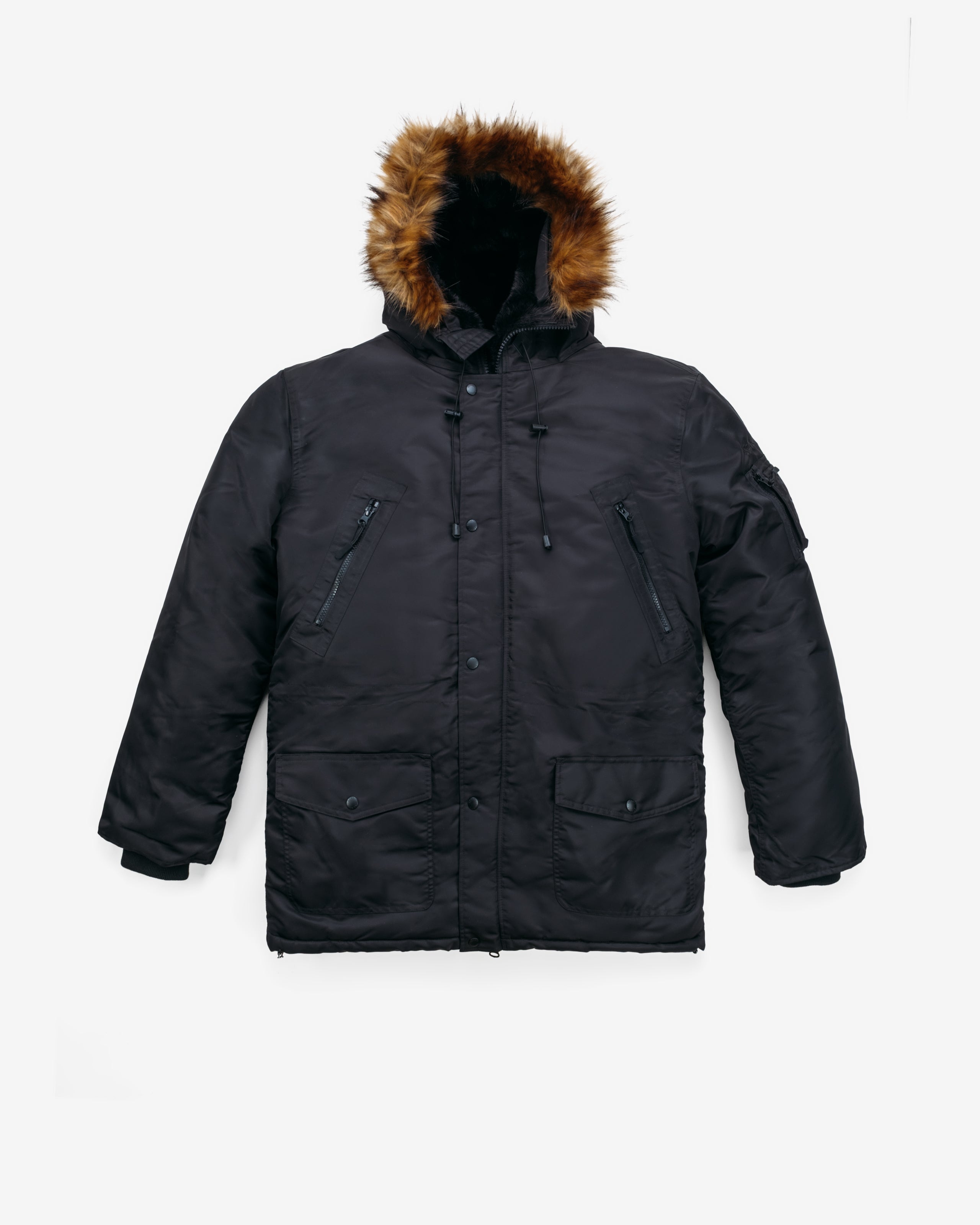 9238 - Schott NYC - Men's Nylon Flight Satin N-3B Jacket – Schott