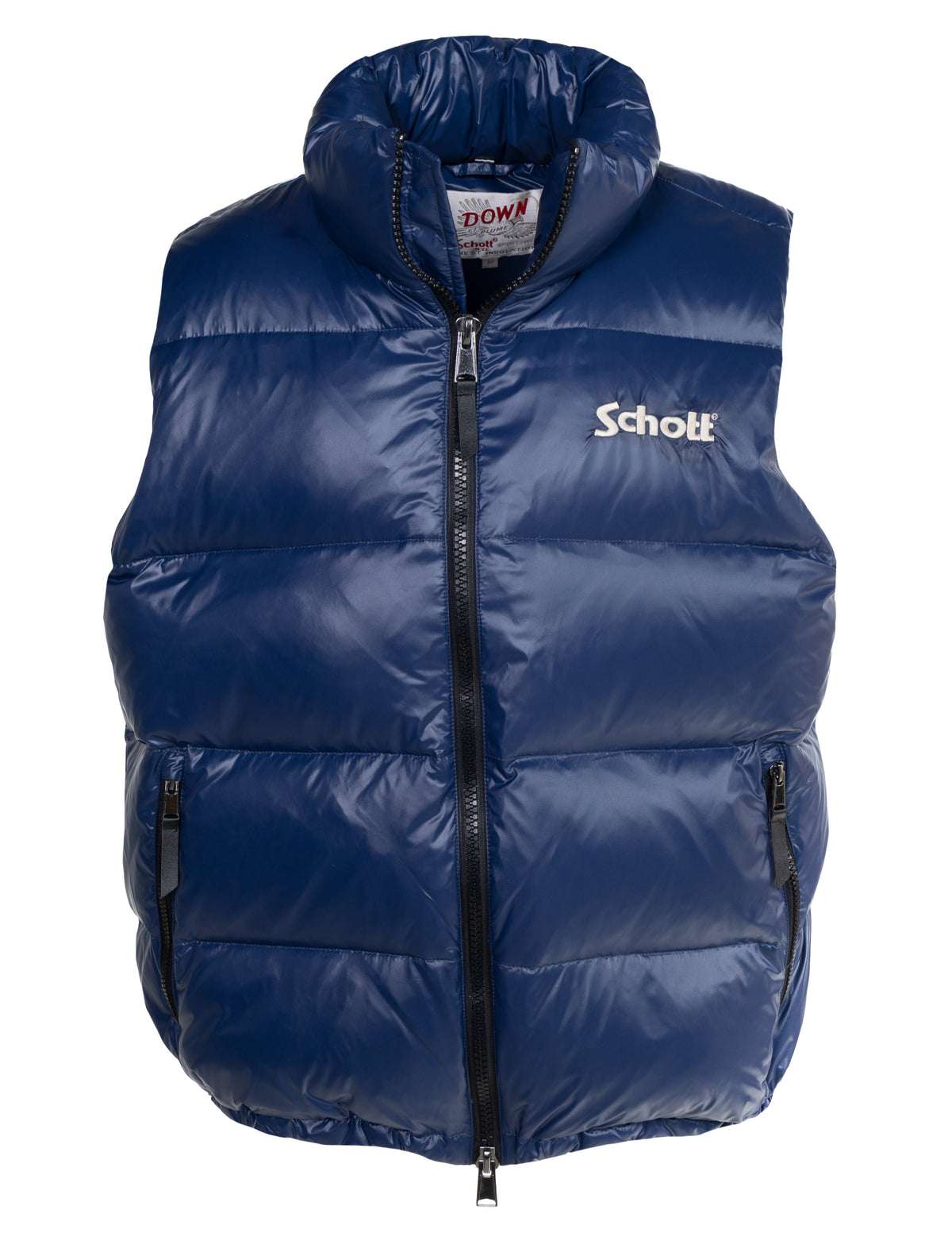 9264DV - Schott NYC - Nylon Down Filled Vest – Schott N.Y.C