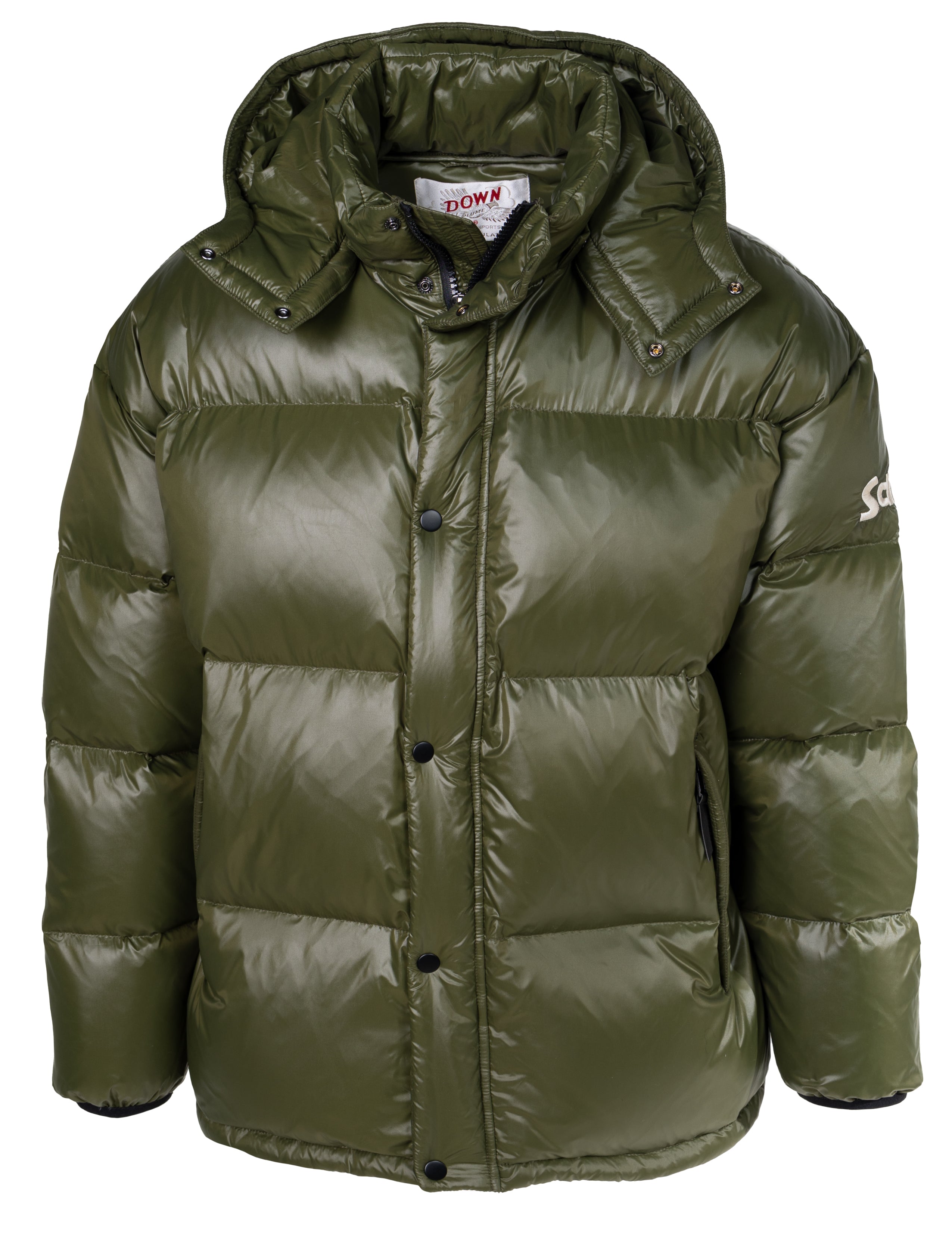 【2/8まで値下げ】COLN puffer jacket カーキ 9265D - Schott NYC - Nylon Down Filled Puffer Jacket – Schott N.Y.C.