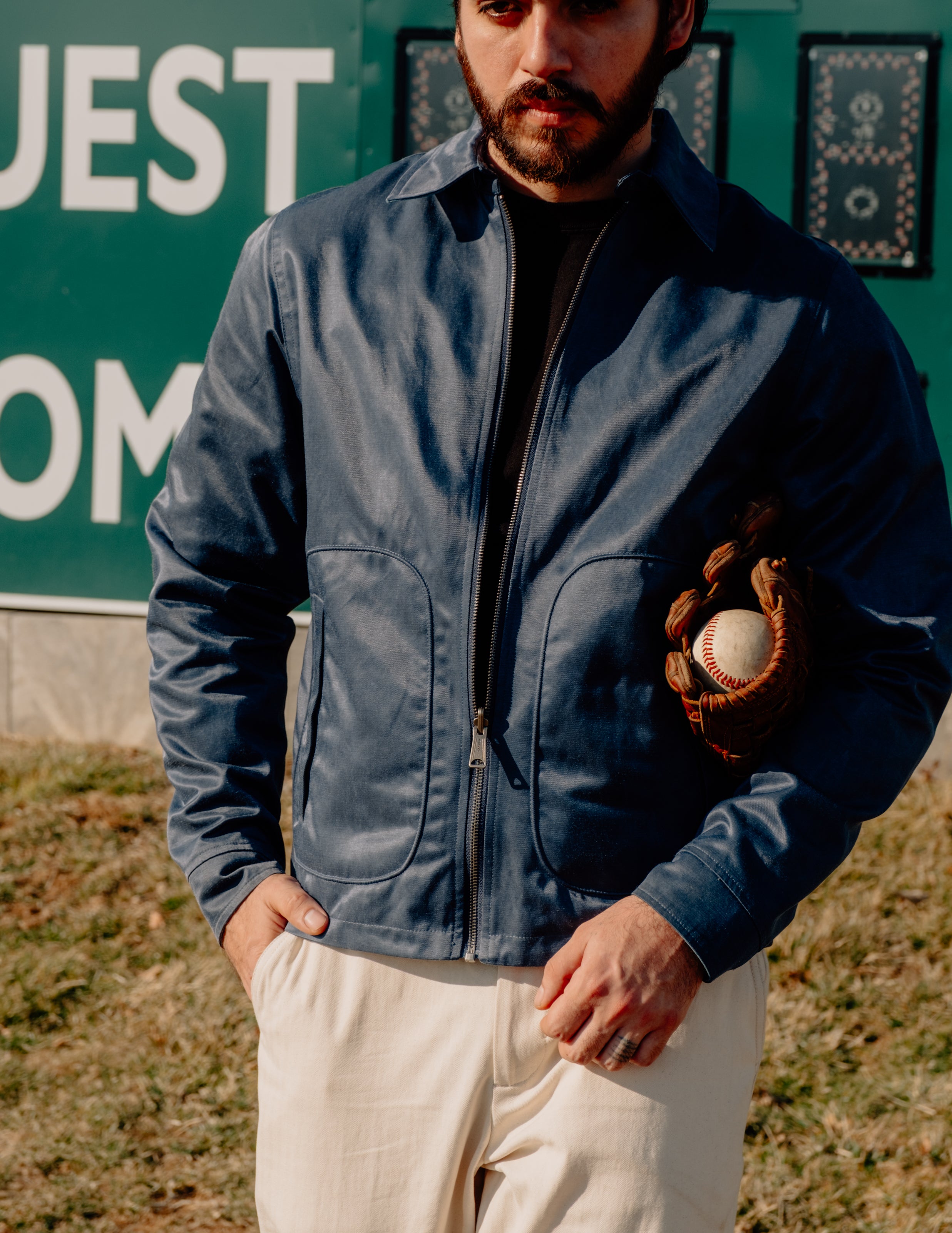 9503 - Reversible Nylon Mac Jacket – Schott N.Y.C.